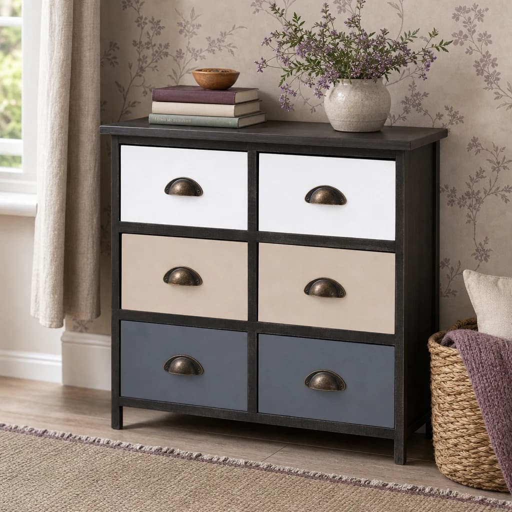 Urban Loft 6 Drawers Chest - Bookcases & shelving, photo 1 of 7