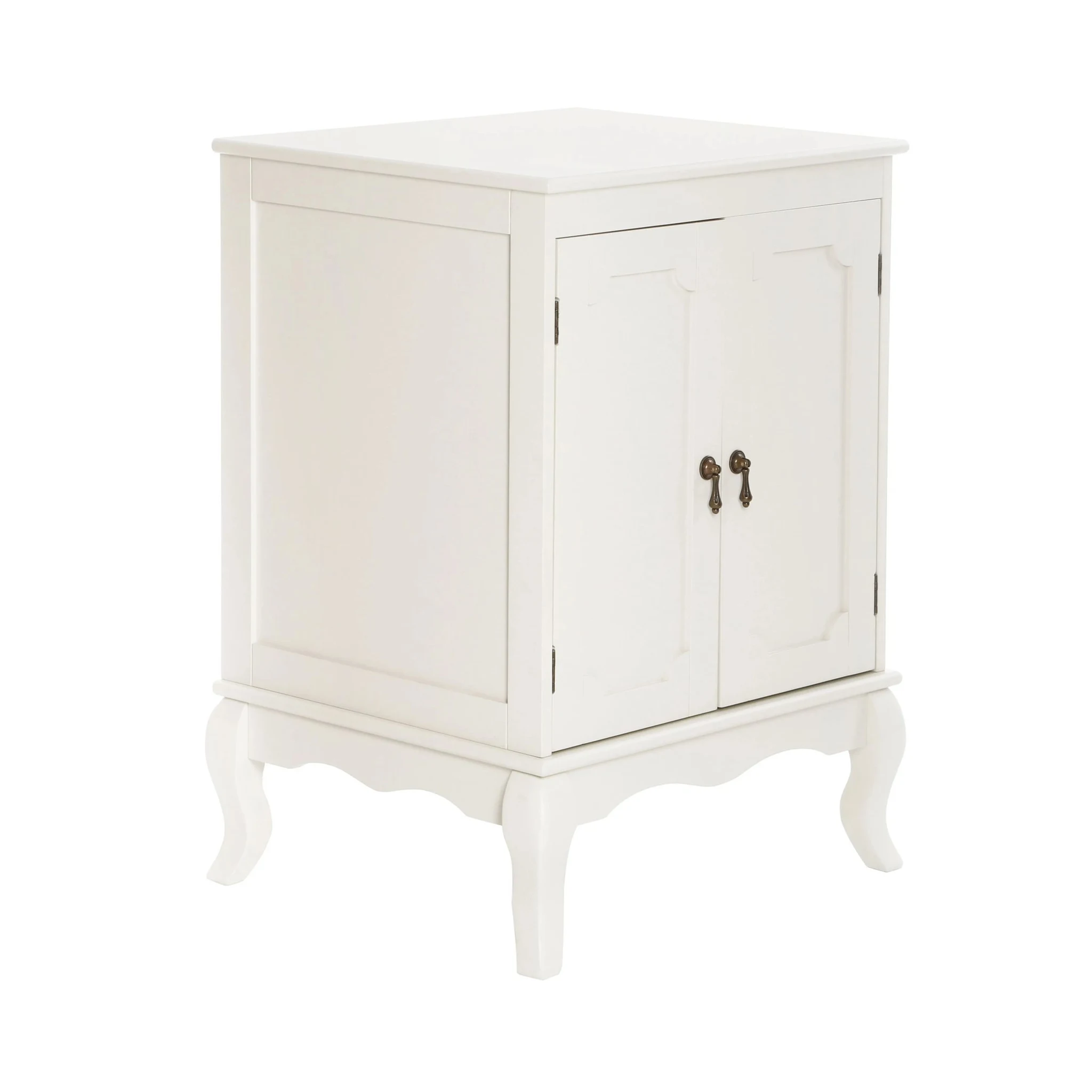 Marcella Double Door Ivory Finish Cabinet - Bookcases & shelving, photo 2 of 4