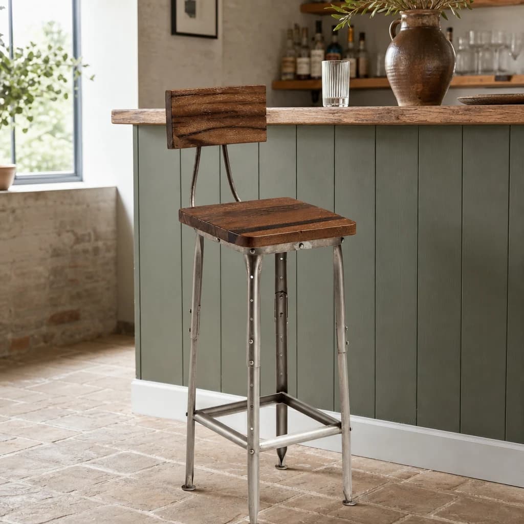 Apex Industrial Bar Chair - Seating, photo 1 of 2