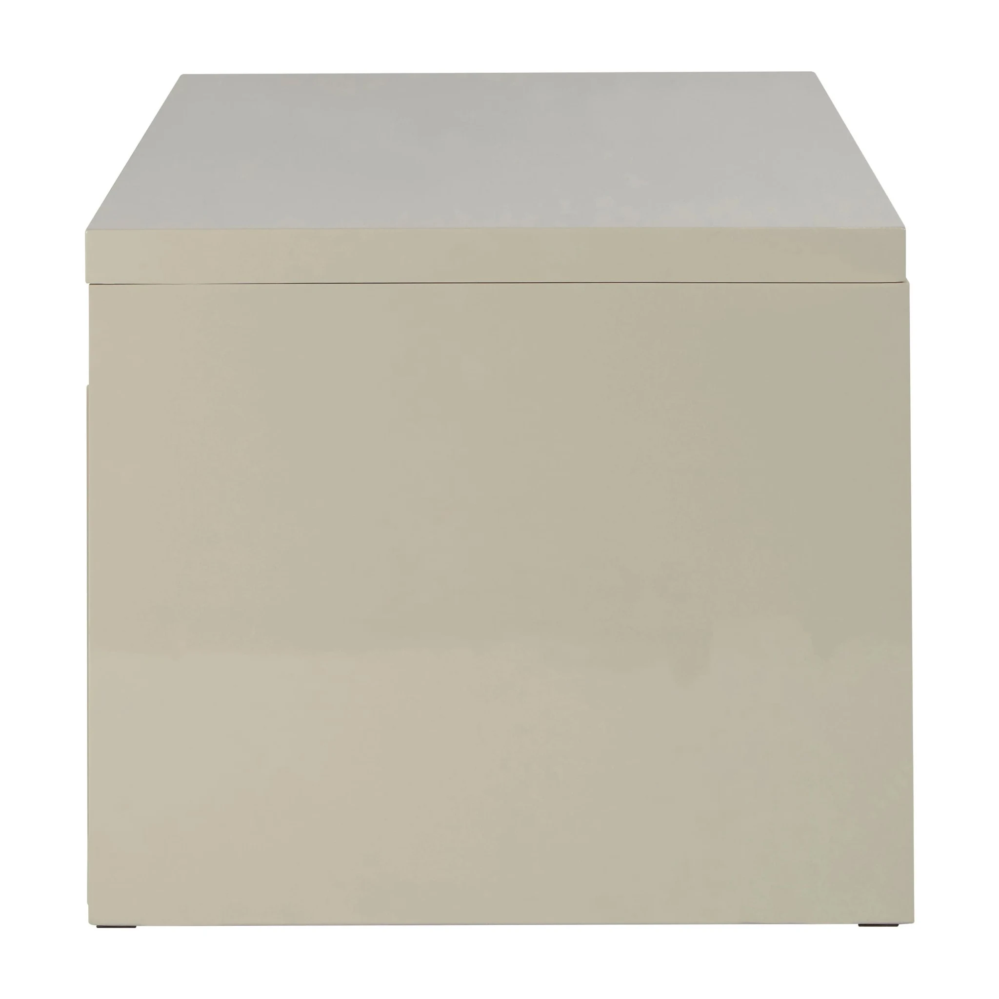 Madrid Grey High Gloss Set of 3 Nesting Coffee Tables - Tables, photo 2 of 3