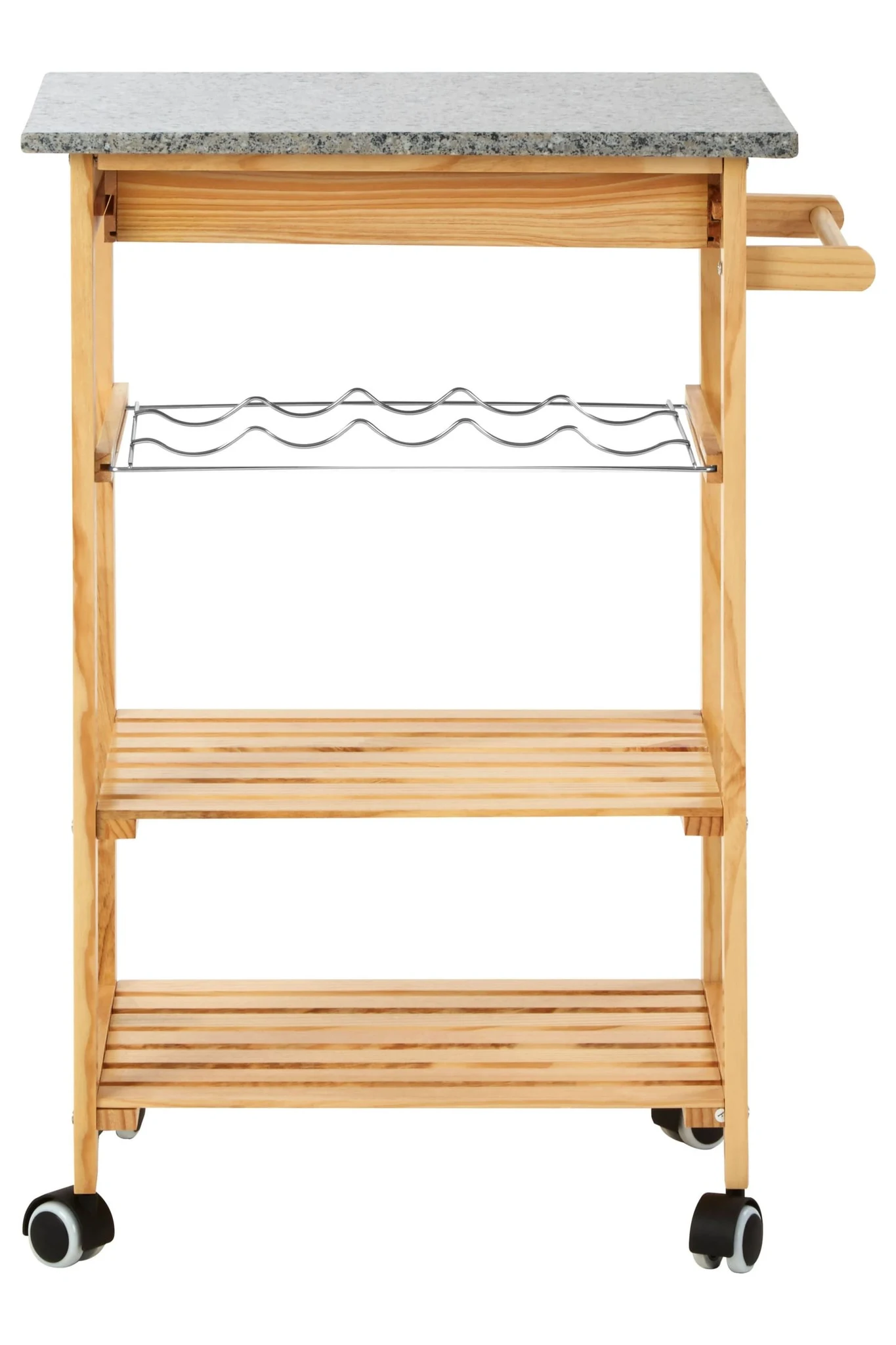Harlow Glenn Pinewood Large Kitchen Trolley - Furniture, photo 2 of 8