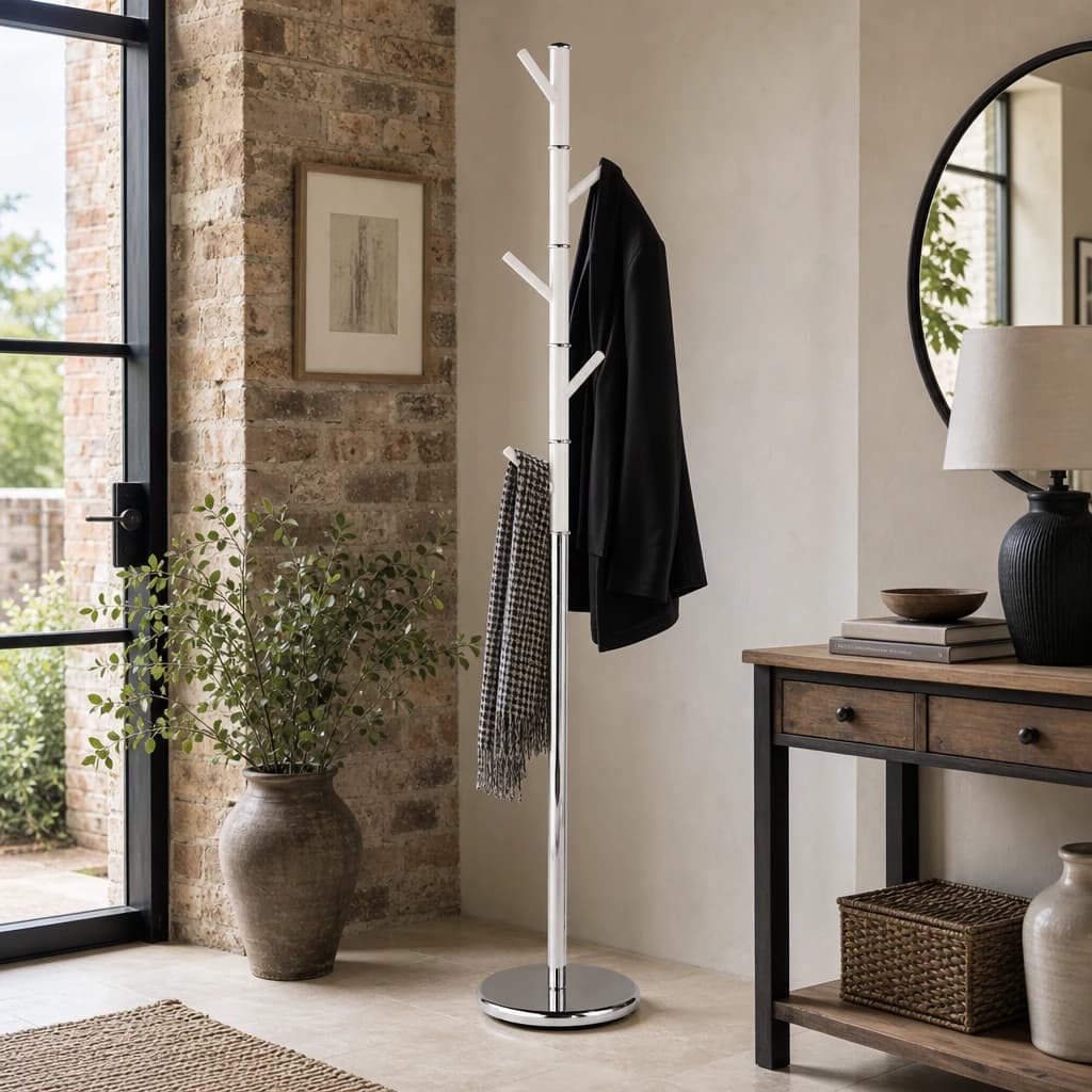 Jess Coat Stand in Metal in Acrylic - Bookcases & shelving, photo 1 of 2