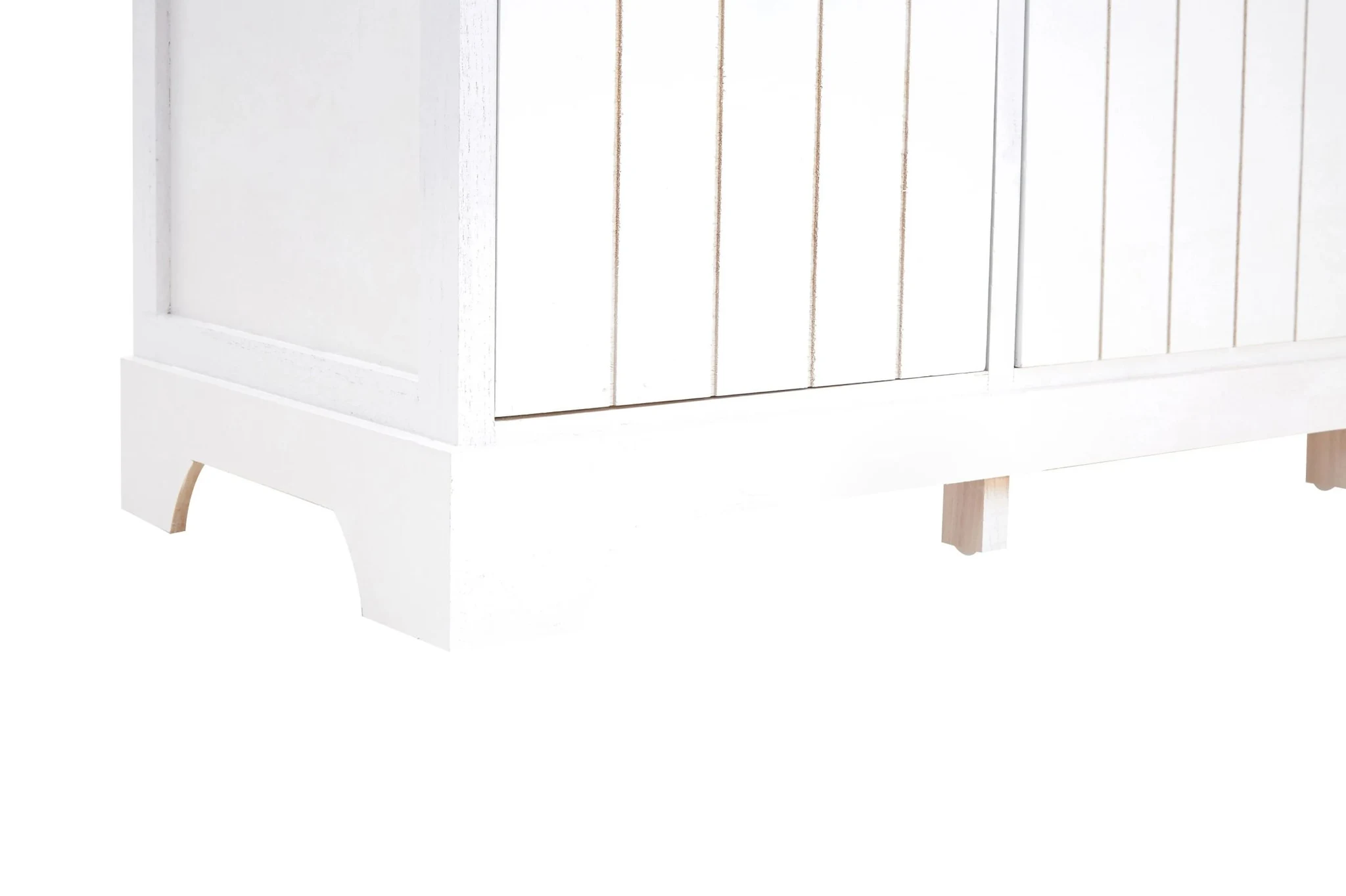 New England White Storage Bench with 4 Drawers - Seating, photo 4 of 7
