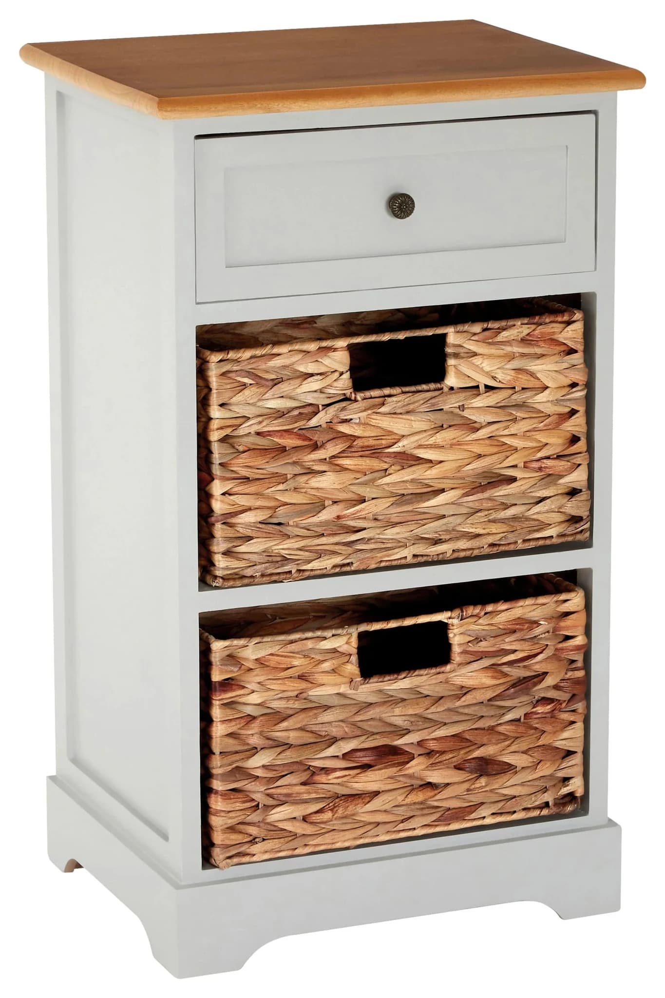 Vermont One Drawer Two Baskets Cabinet - Bookcases & shelving, photo 2 of 5