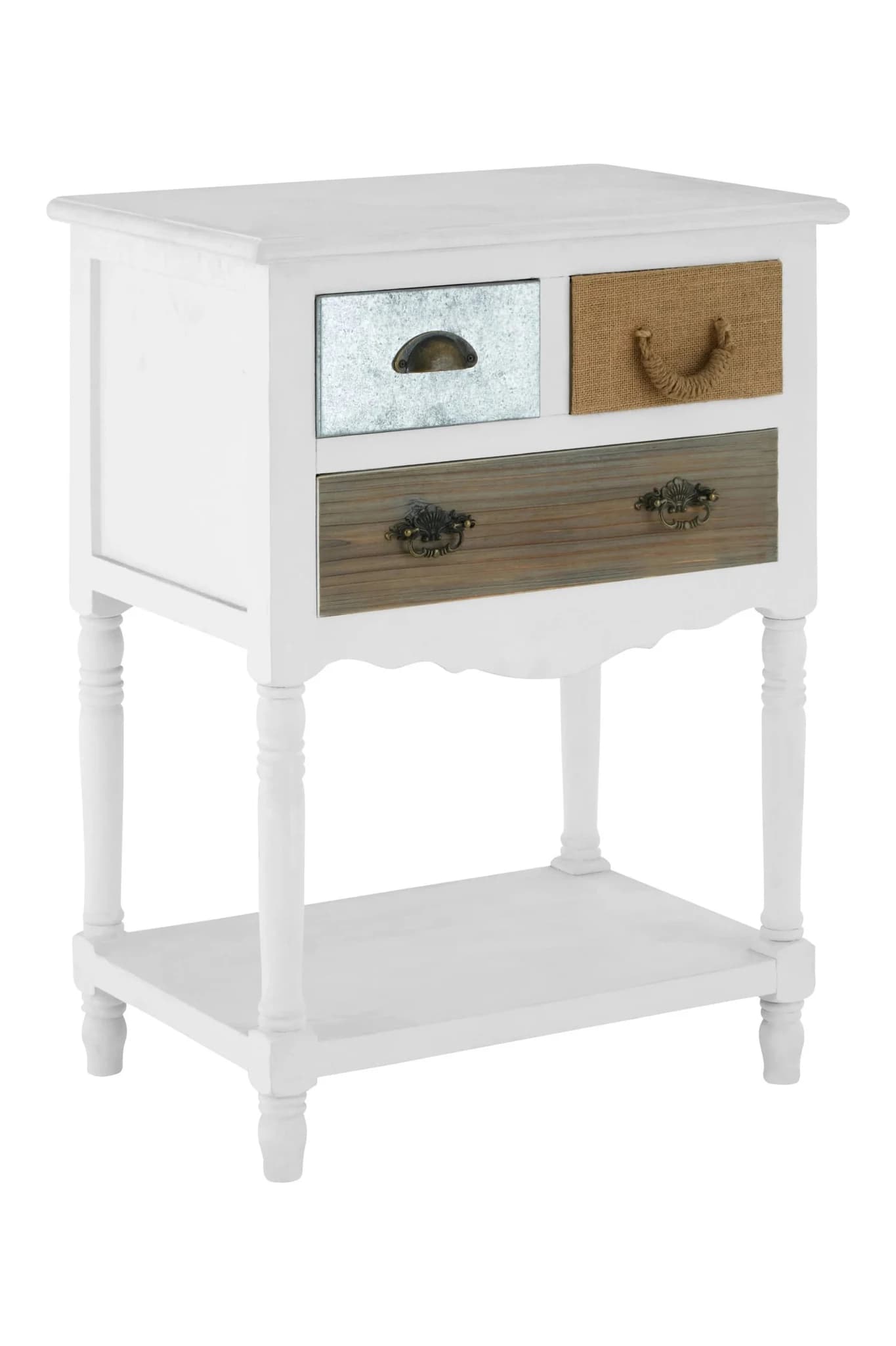 Weymouth White Finish Storage Unit with Multicolour Drawers - Bookcases & shelving, photo 4 of 7