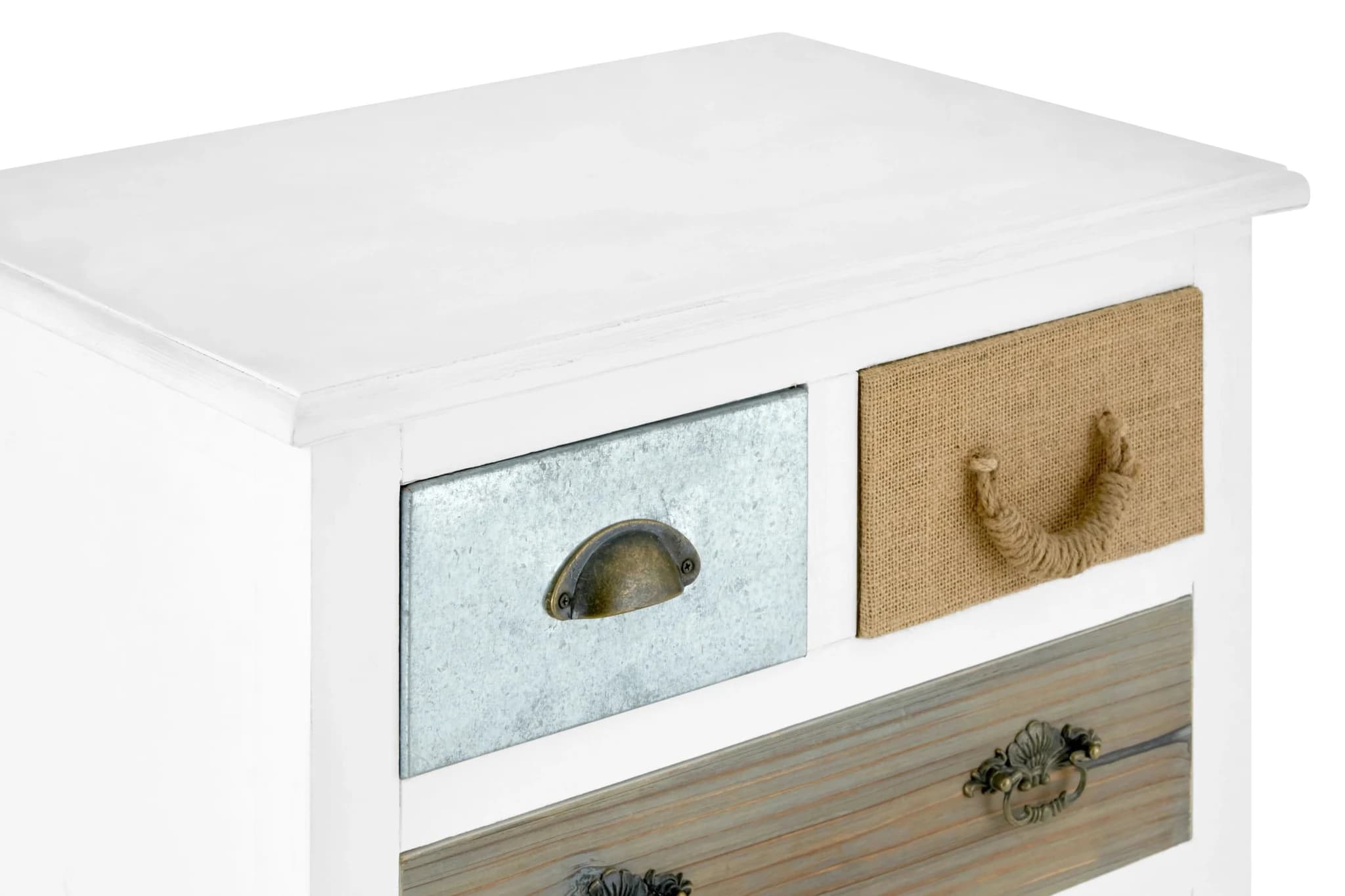 Weymouth White Finish Storage Unit with Multicolour Drawers - Bookcases & shelving, photo 7 of 7