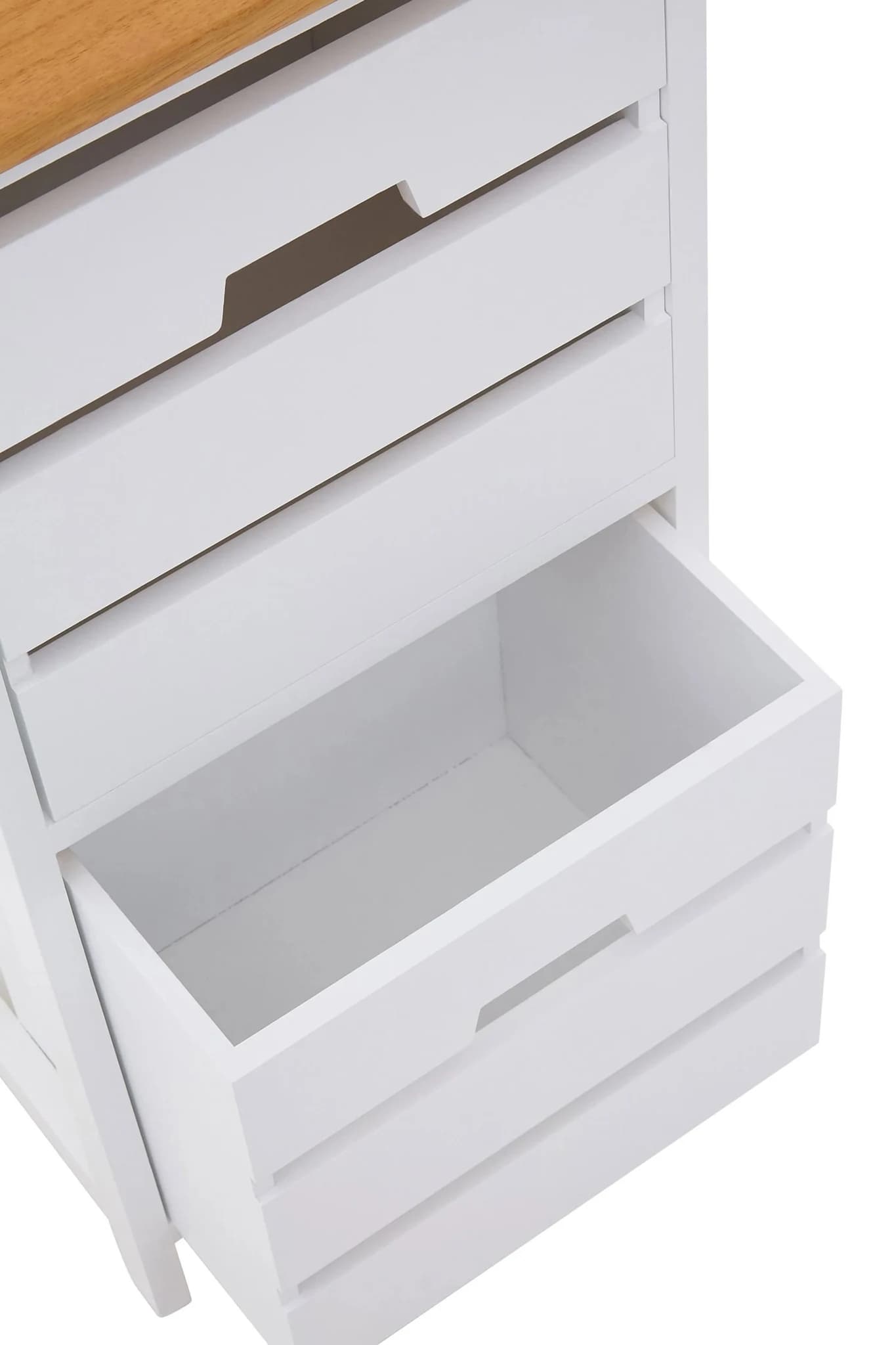 Newport White 2 Drawer Chest - Bookcases & shelving, photo 5 of 6