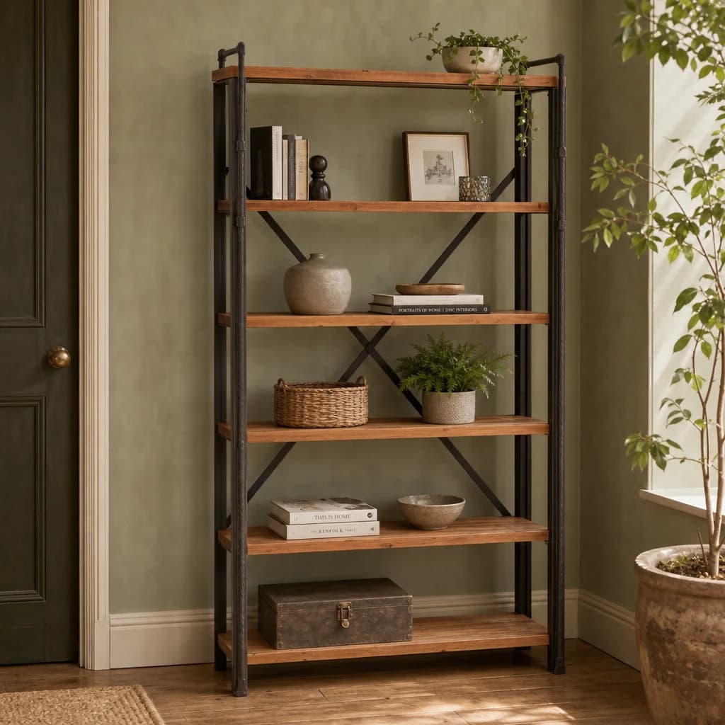 New Foundry 6 Tier Shelf Unit - Bookcases & shelving, photo 1 of 5