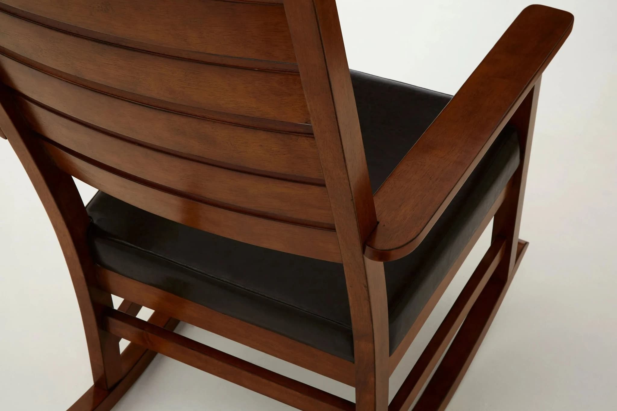 Relax Brown Leather Effect Rocking Chair - Seating, photo 7 of 8
