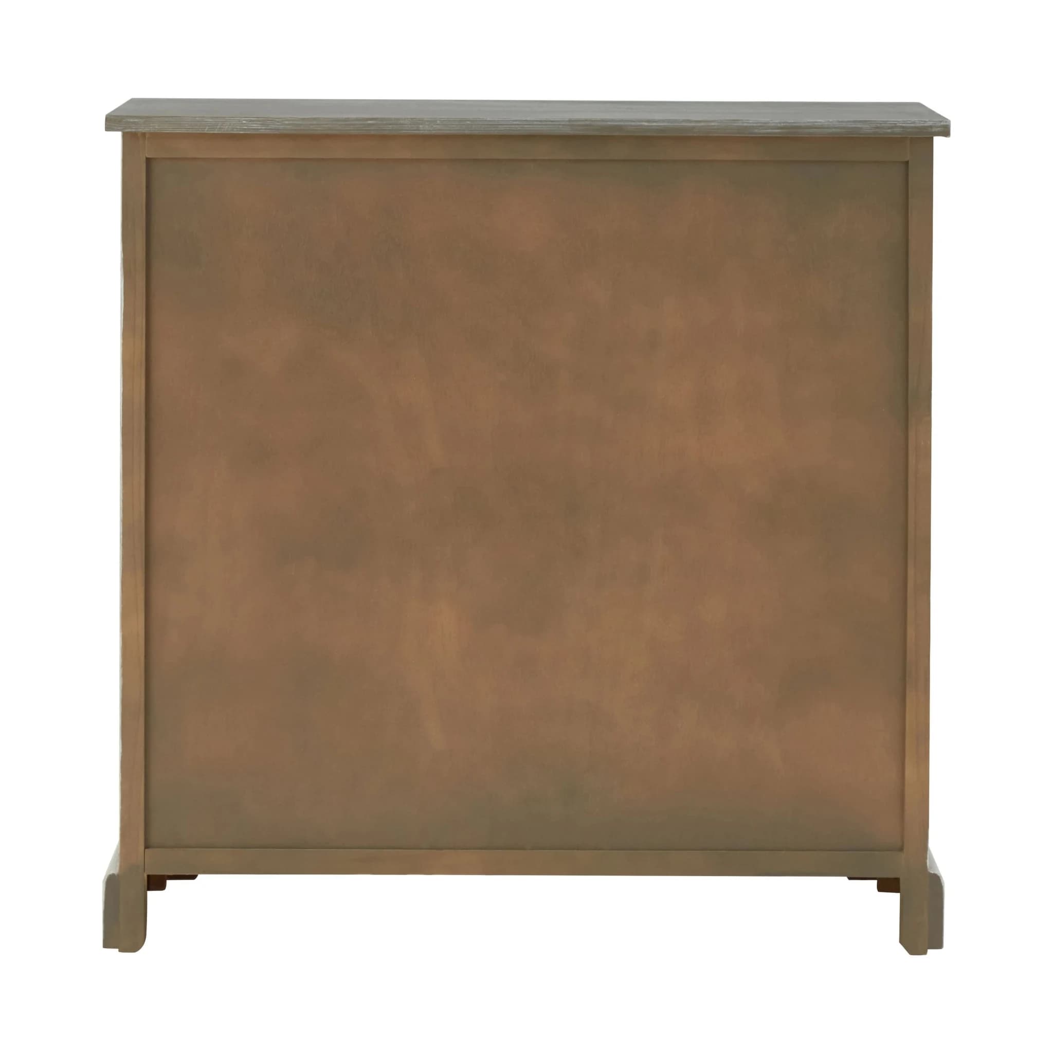 Heritage Grey Wash Rattan and Wooden Two Door Sideboard - Bookcases & shelving, photo 2 of 7