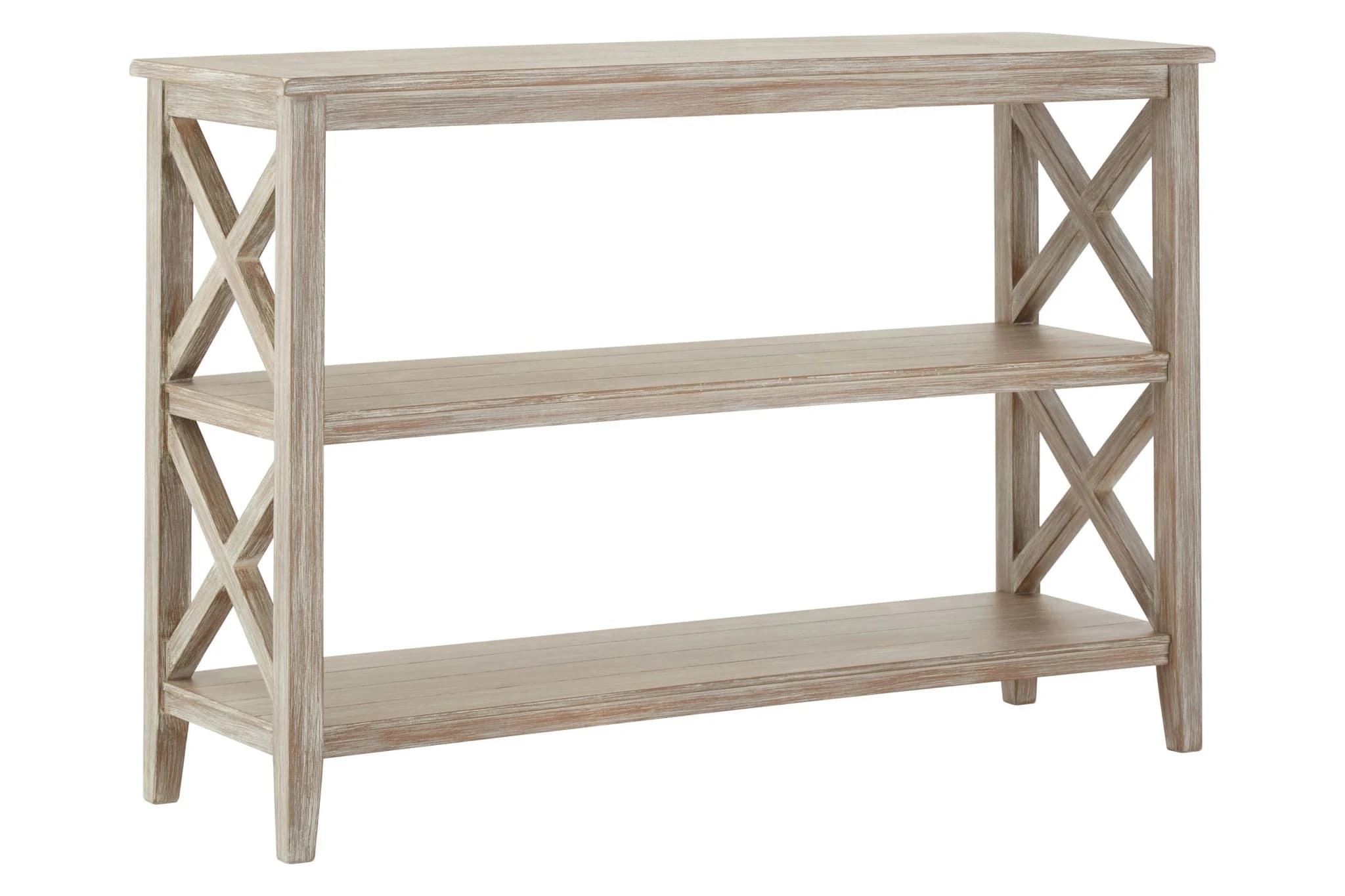 Heritage Natural Wash Two Tier Wooden Bookshelf - Bookcases & shelving, photo 3 of 6