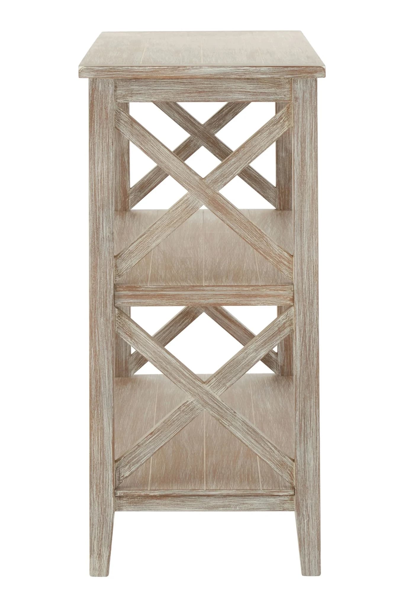 Heritage Natural Wash Two Tier Wooden Bookshelf - Bookcases & shelving, photo 2 of 6