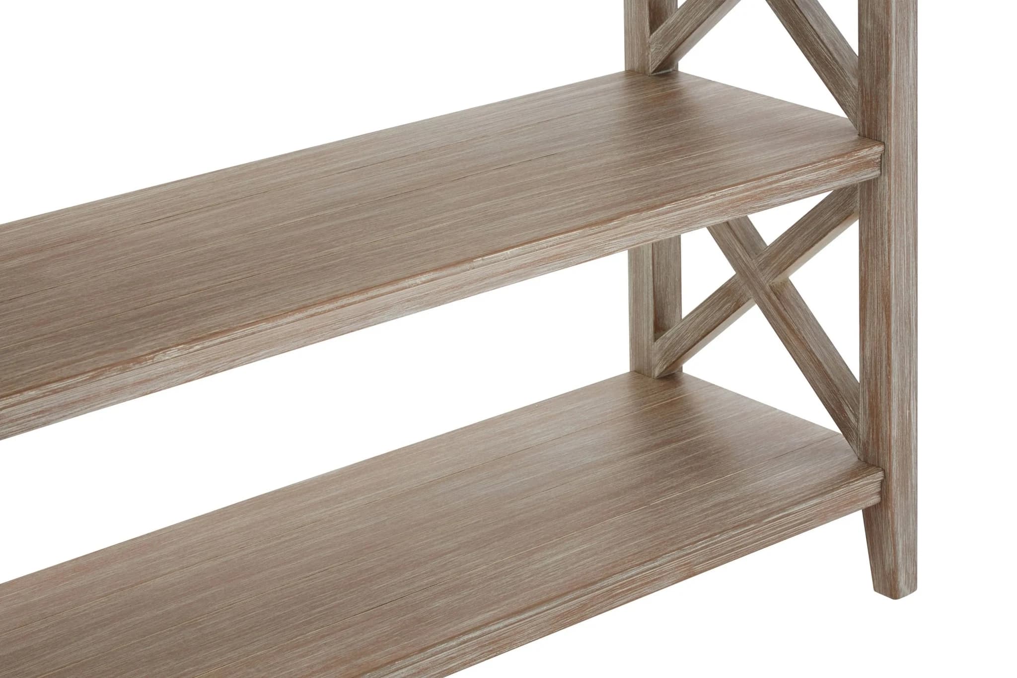 Heritage Natural Wash Two Tier Wooden Bookshelf - Bookcases & shelving, photo 4 of 6