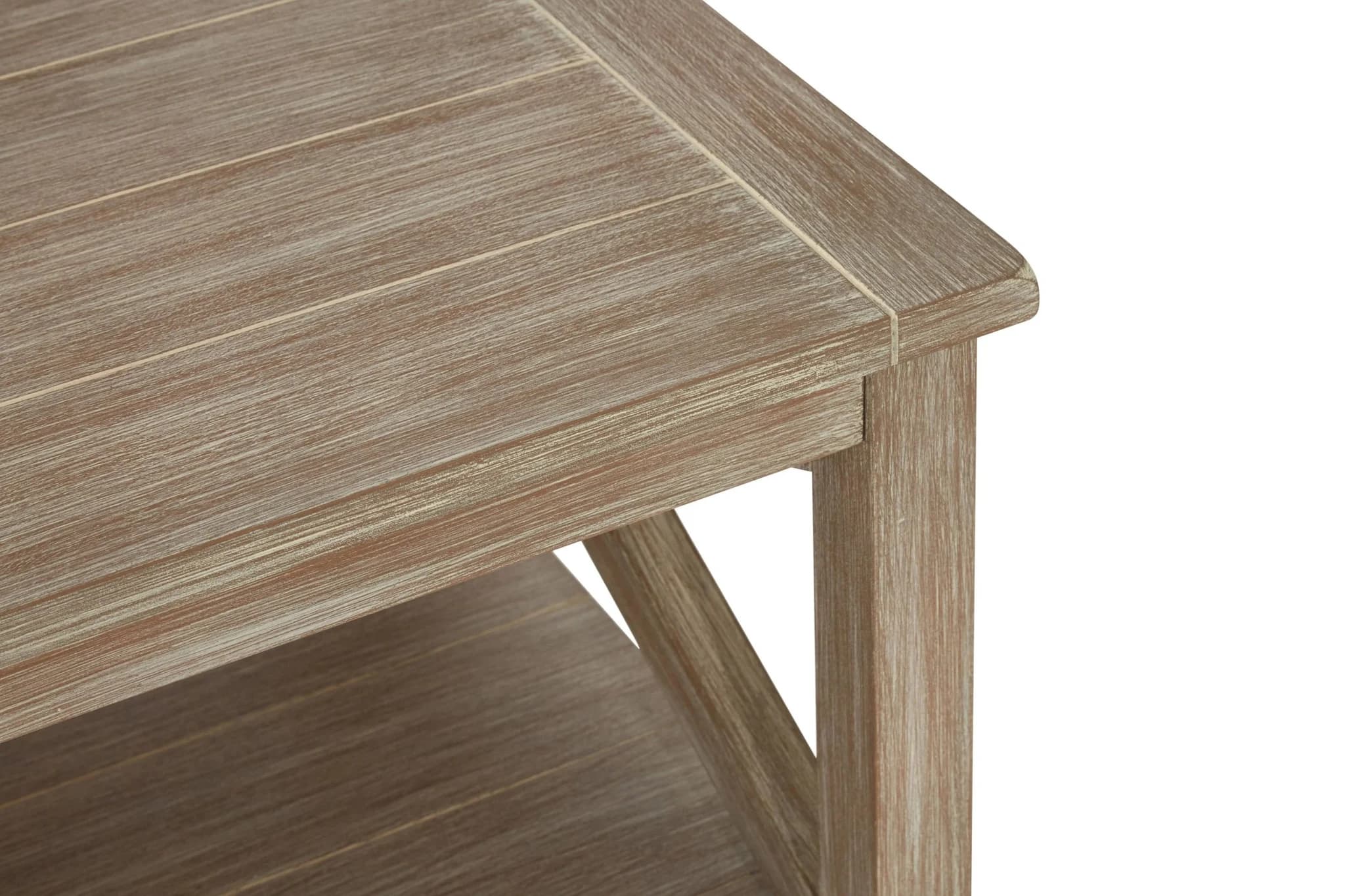 Heritage Natural Wash Rectangular Wooden Coffee Table - Tables, photo 5 of 6