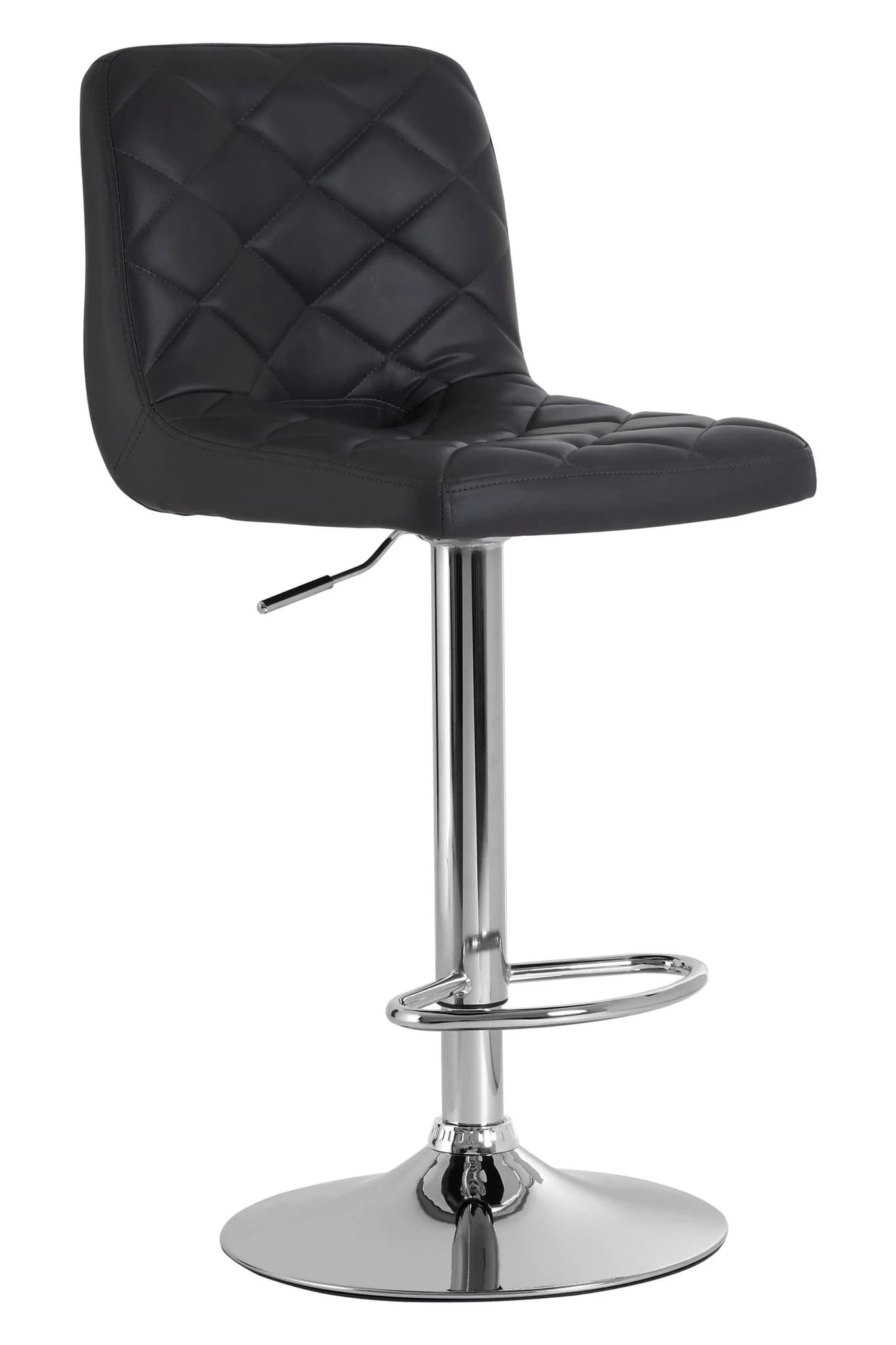 Tara Grey Faux Leather Bar Chair - Seating, photo 4 of 6