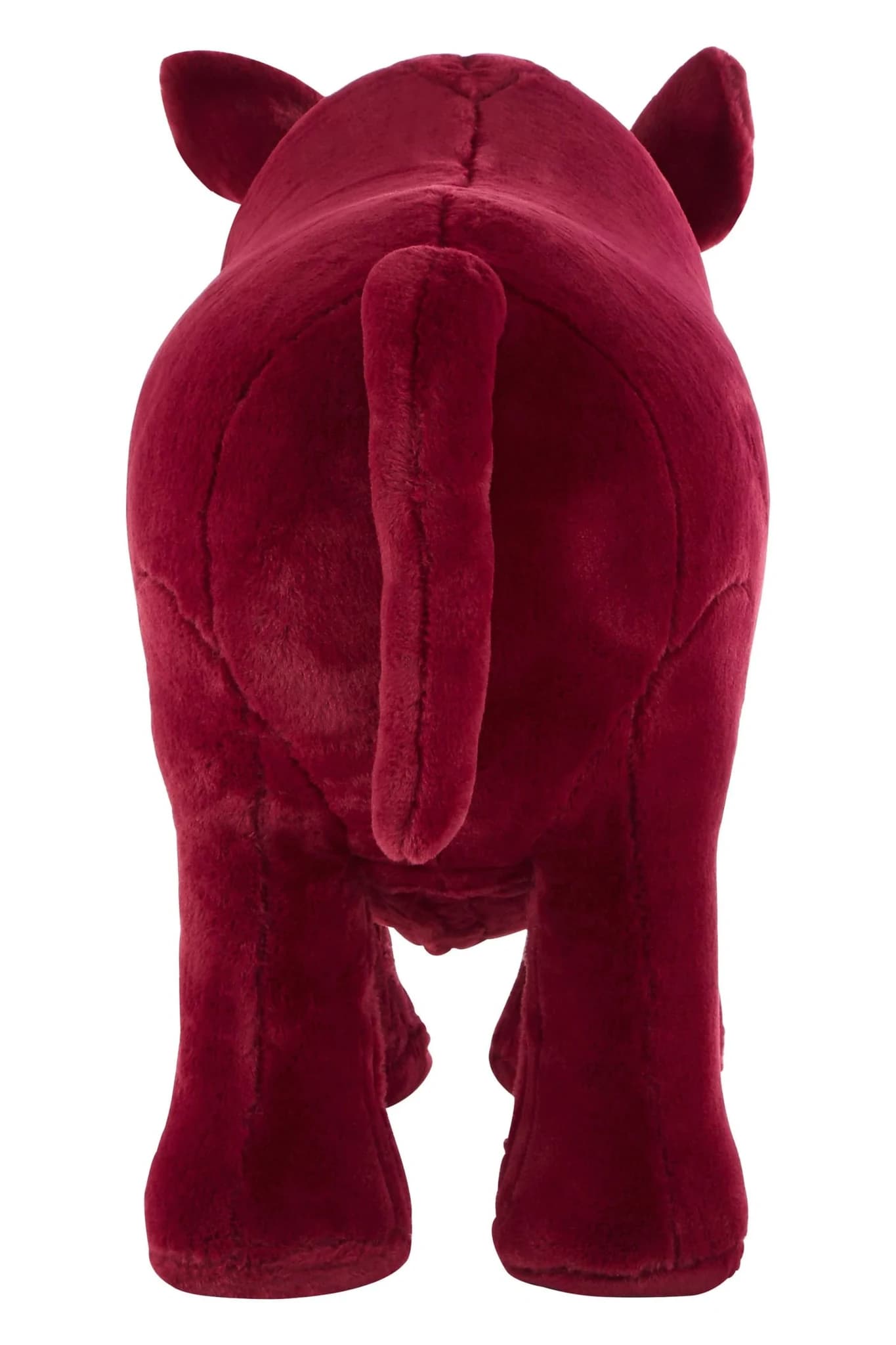 Jungle Safari Kids Maroon Rhino Animal Stool - Seating, photo 8 of 8