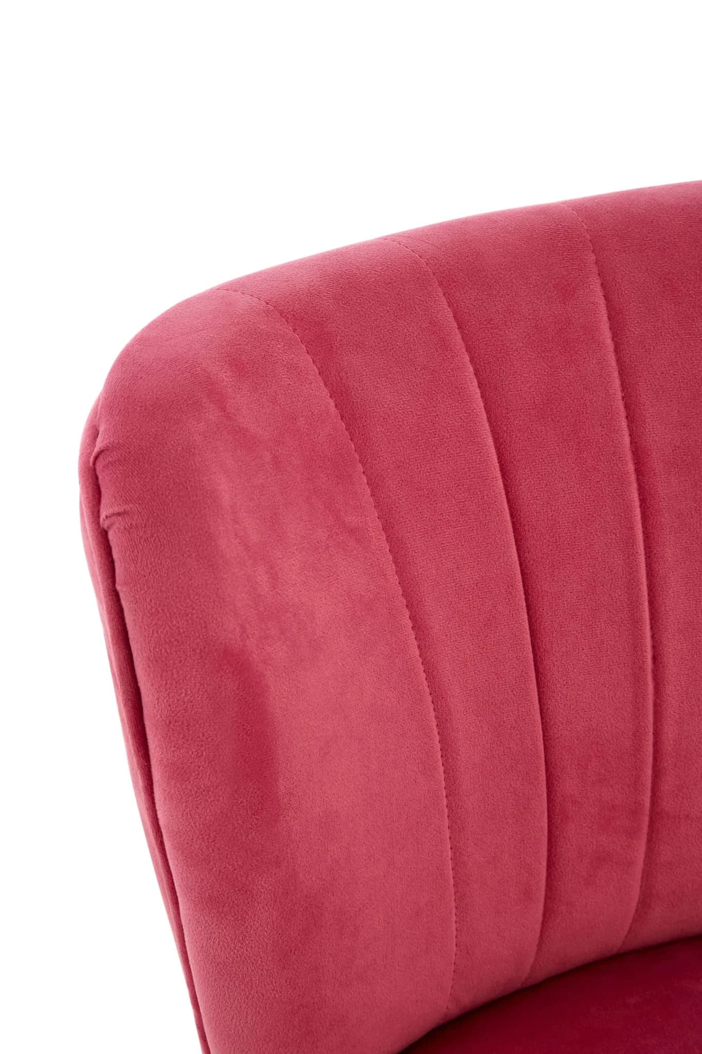 Mia Pink Velvet Kids Chair - Seating, photo 8 of 8