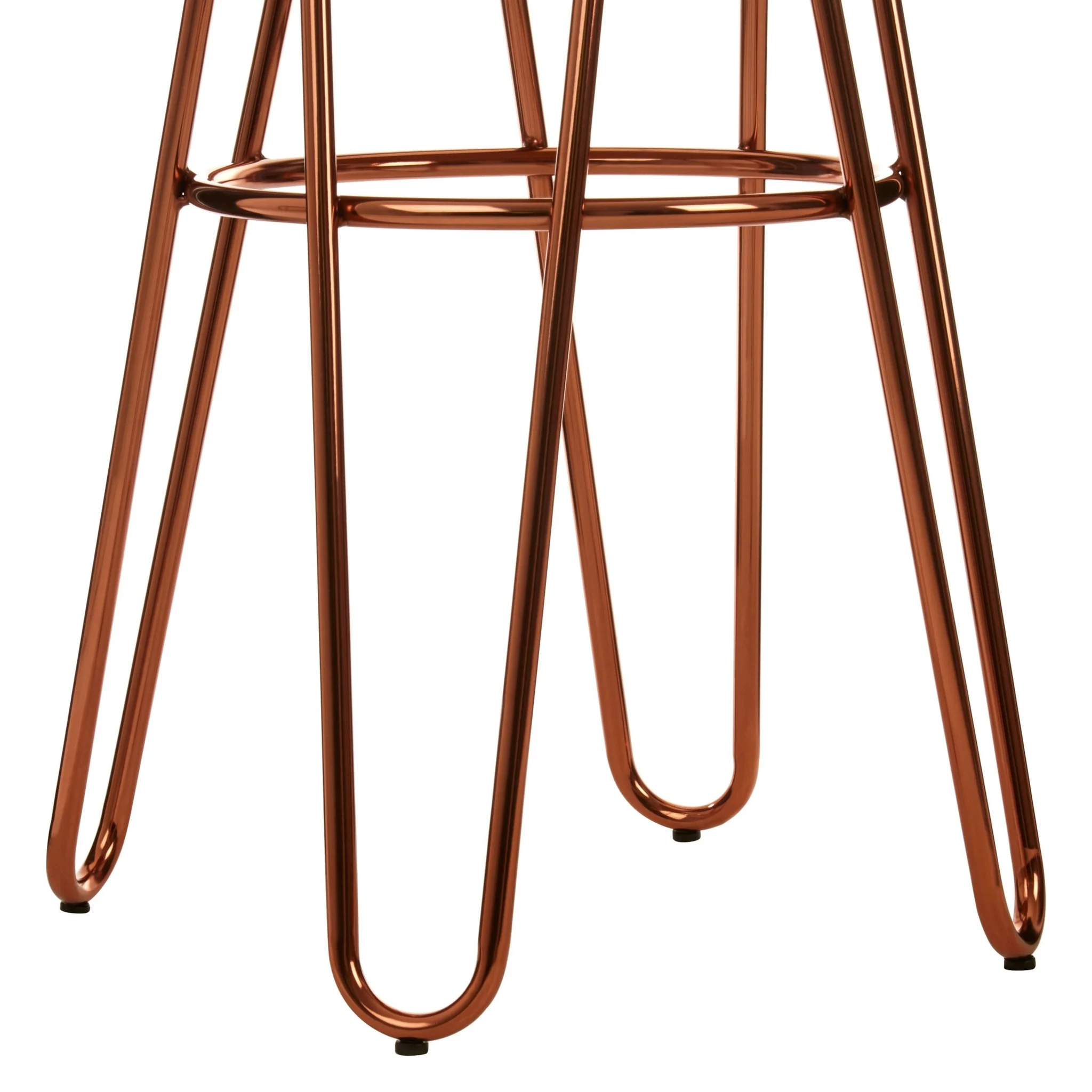 District Rose Gold Hairpin Stool - Seating, photo 6 of 7