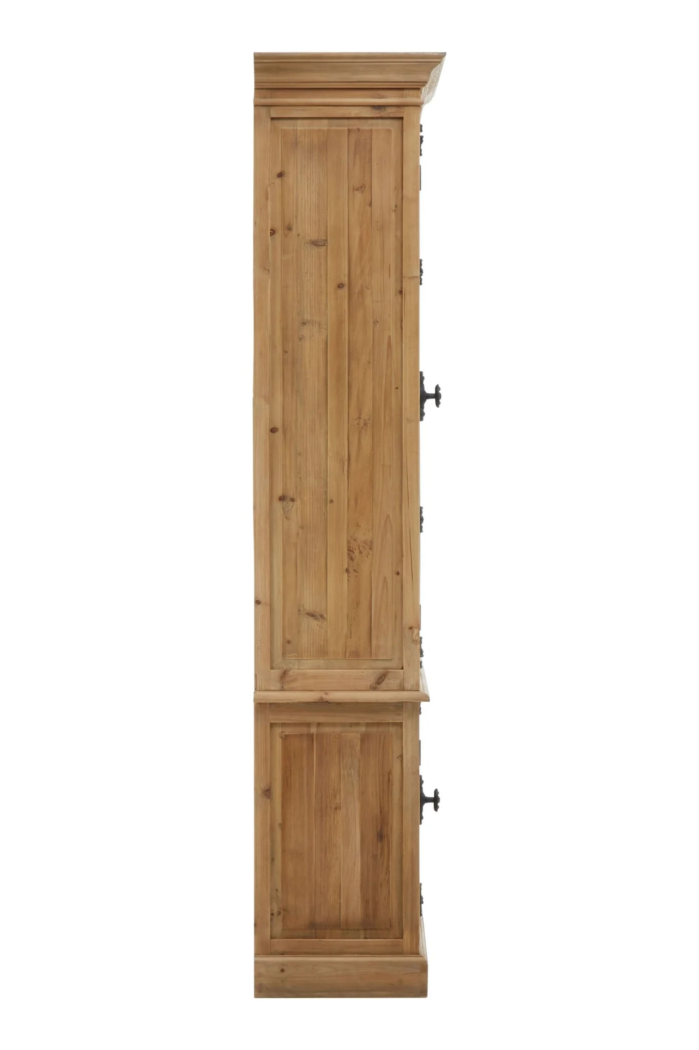Banten Pine Wood Four Door Tall Cabinet - Bookcases & shelving, photo 2 of 4