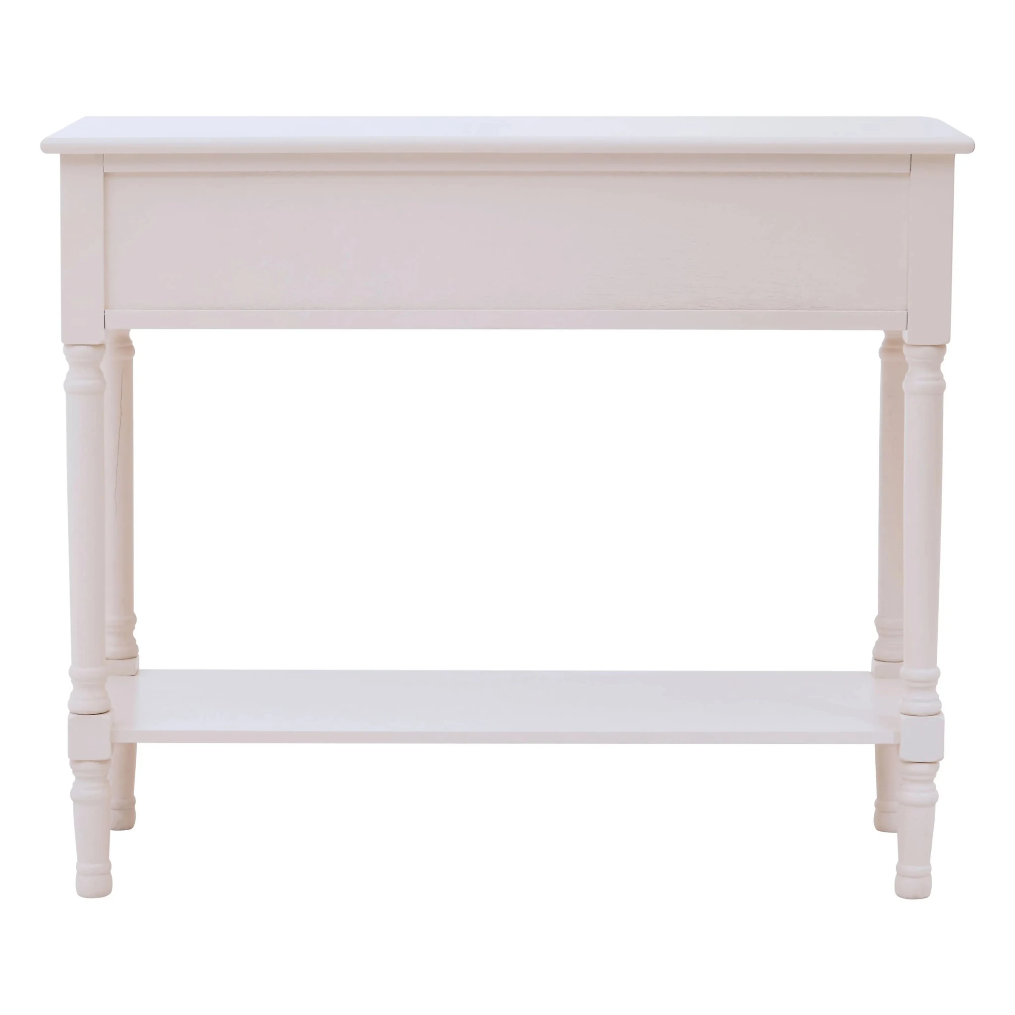 Heritage 2 Drawers White Wooden Console Table - Tables, photo 8 of 8