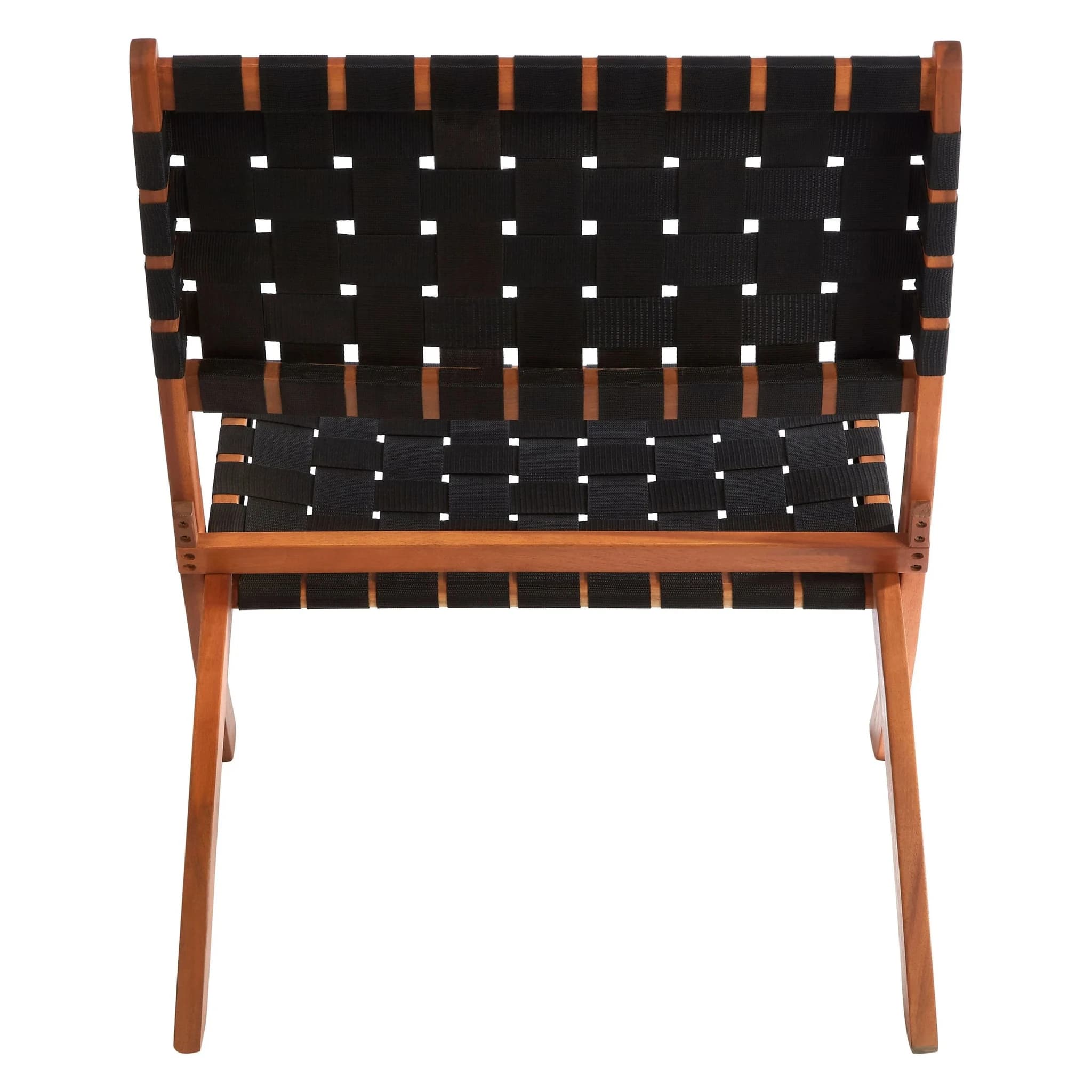 Emilio Black Woven Chair - Seating, photo 5 of 8