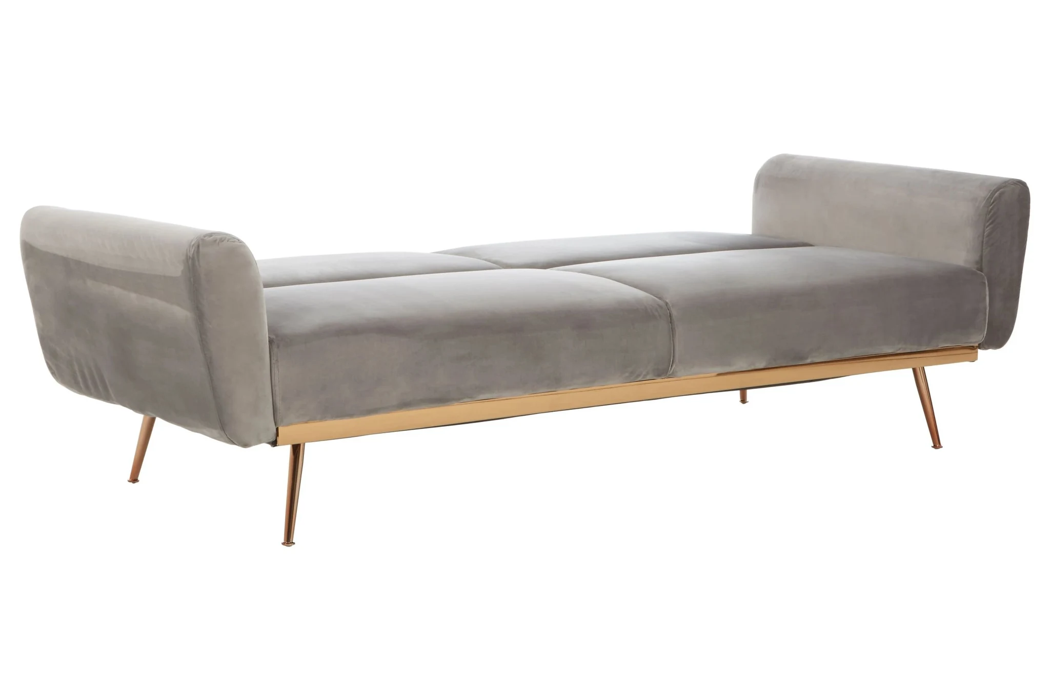 Hatton Grey Velvet Sofa Bed - Seating, photo 6 of 8