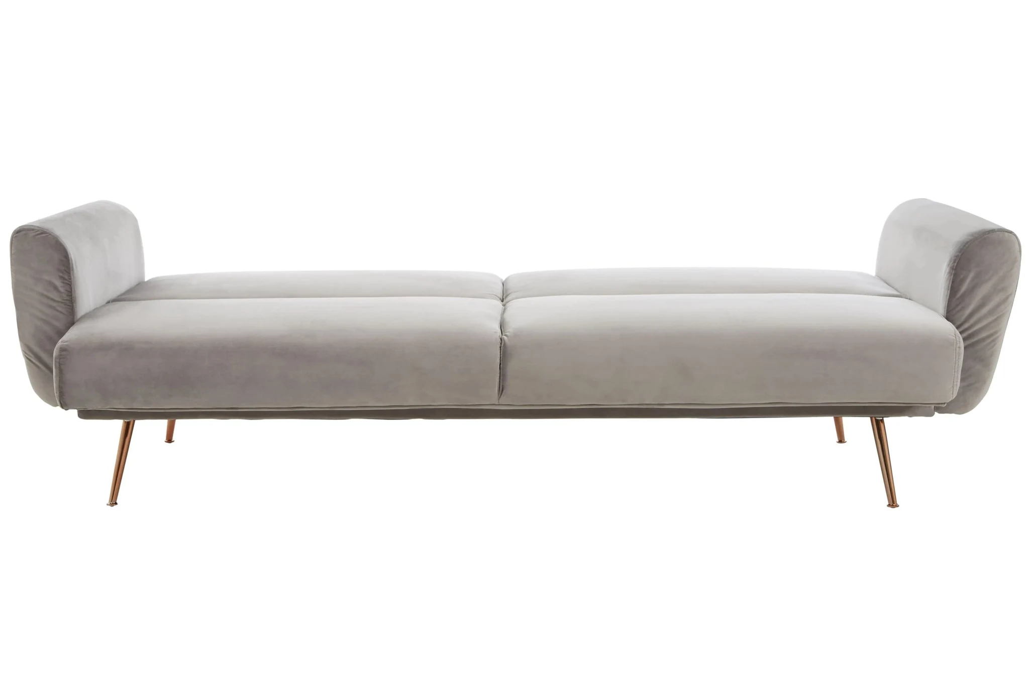 Hatton Grey Velvet Sofa Bed - Seating, photo 3 of 8