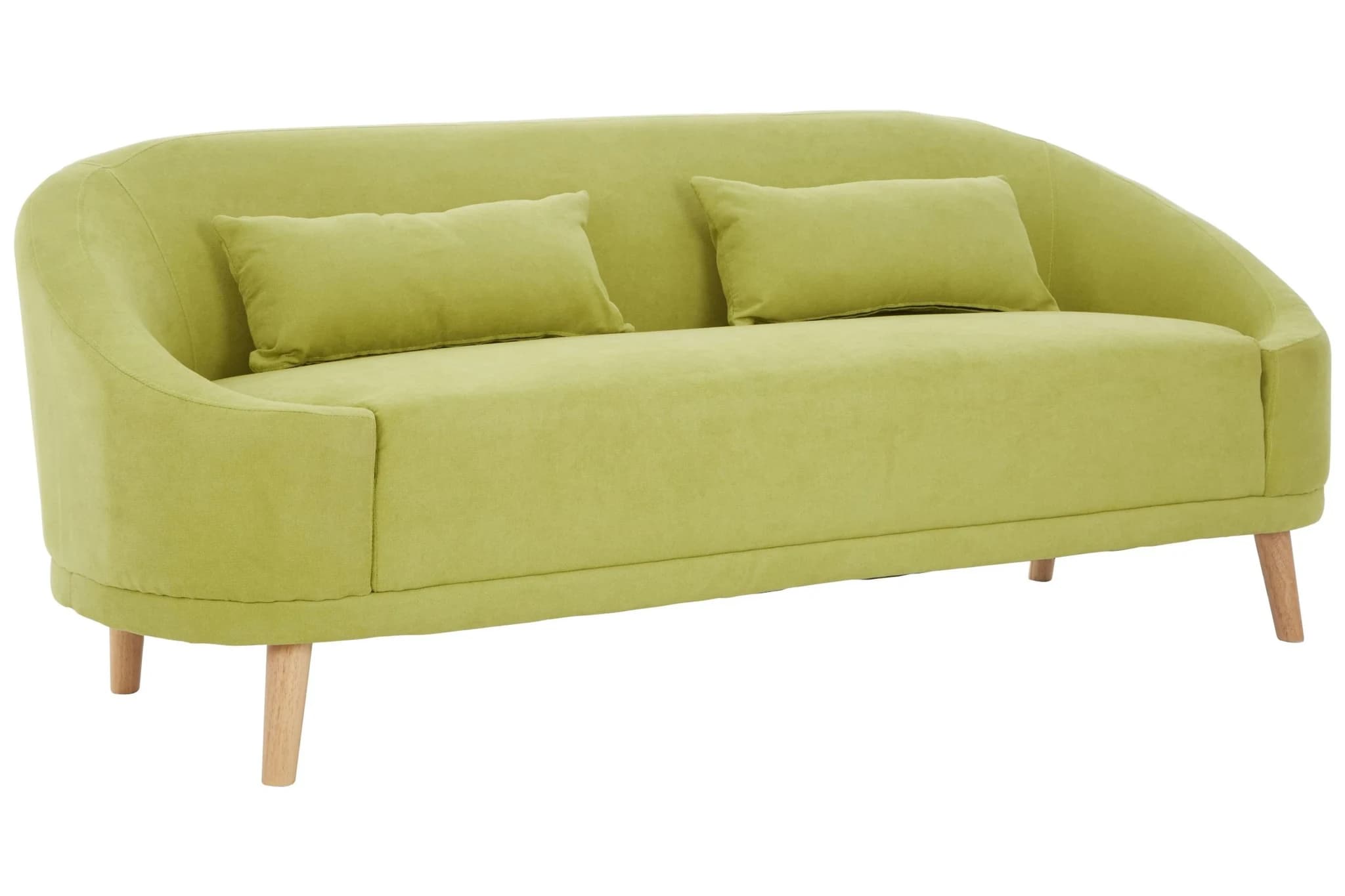Holland Green Linen Two Seater Sofa - Seating, photo 5 of 7