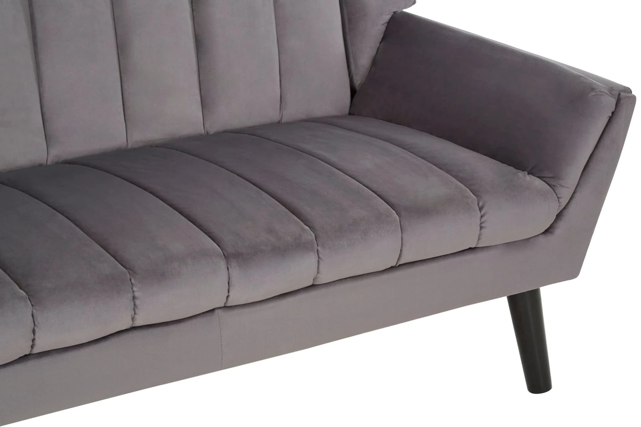 Savina 2 Seat Grey Sofa - Seating, photo 6 of 8