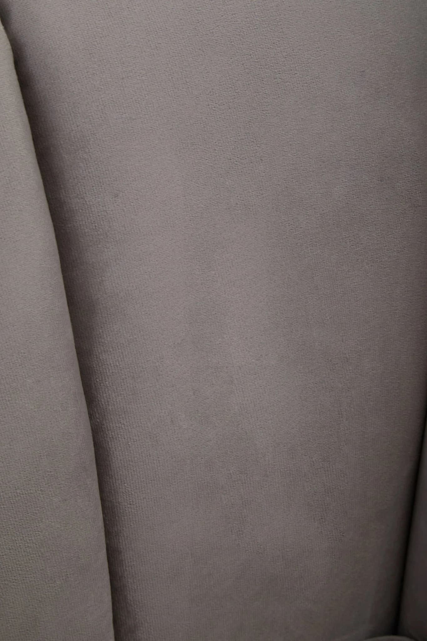 Hansa Grey Velvet Chair - Seating, photo 5 of 8