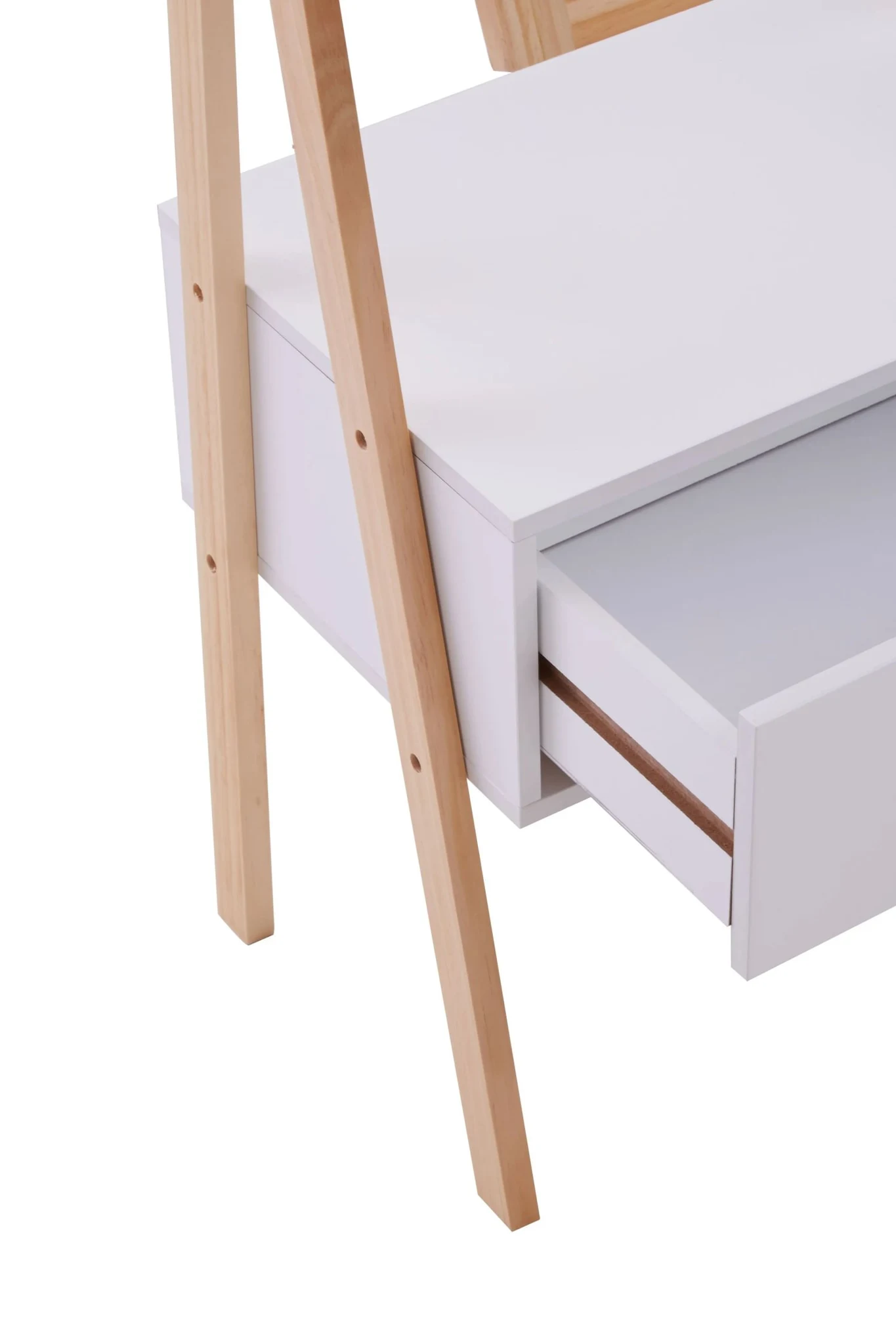 Rostok Single Drawer Floor Mirror - Decorative, photo 6 of 7