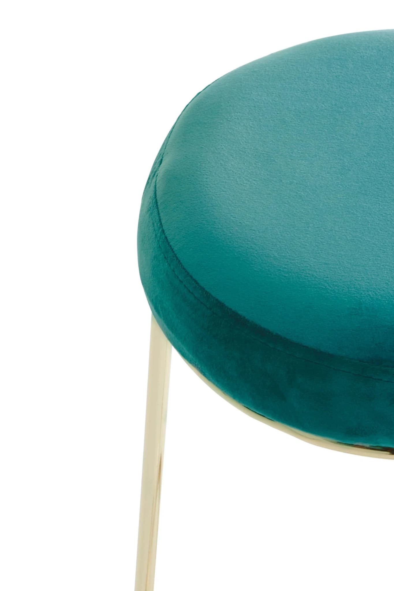 Manhattan Green Velvet Tall Bar Stool - Seating, photo 8 of 8