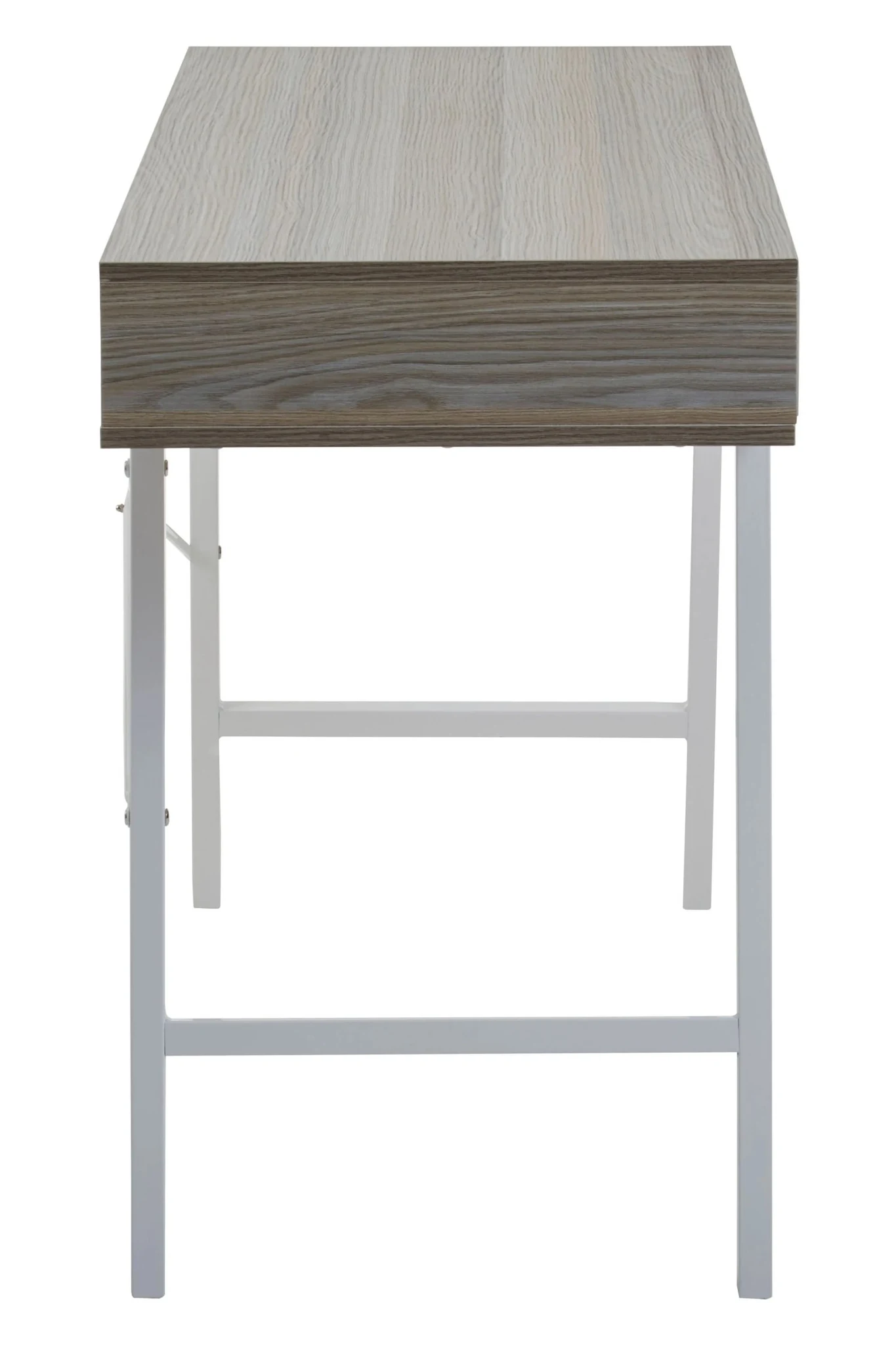 Bradbury Two Drawer Light Oak Veneer Desk - Tables, photo 3 of 8