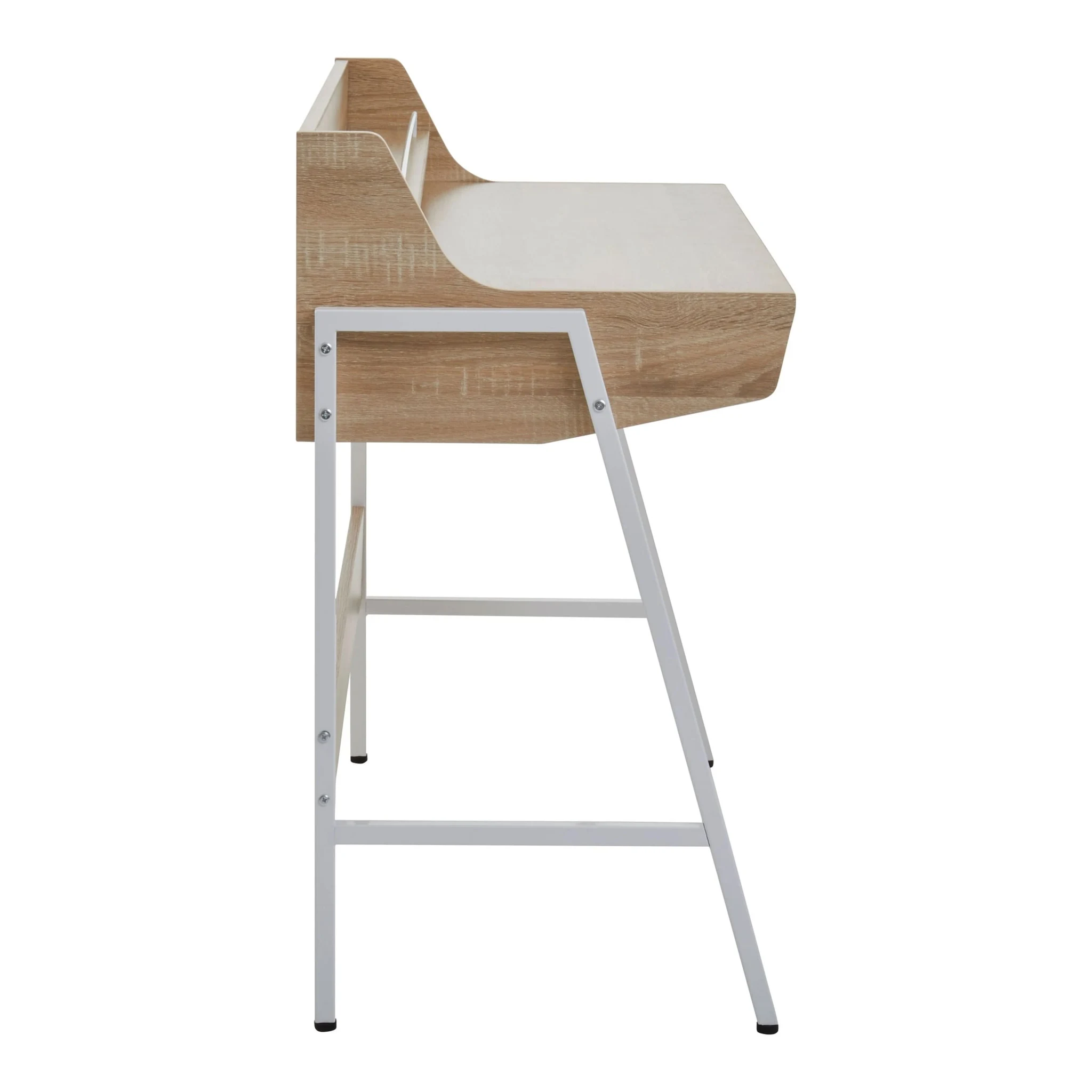 Bradbury Natural Oak Veneer Desk - Tables, photo 4 of 8