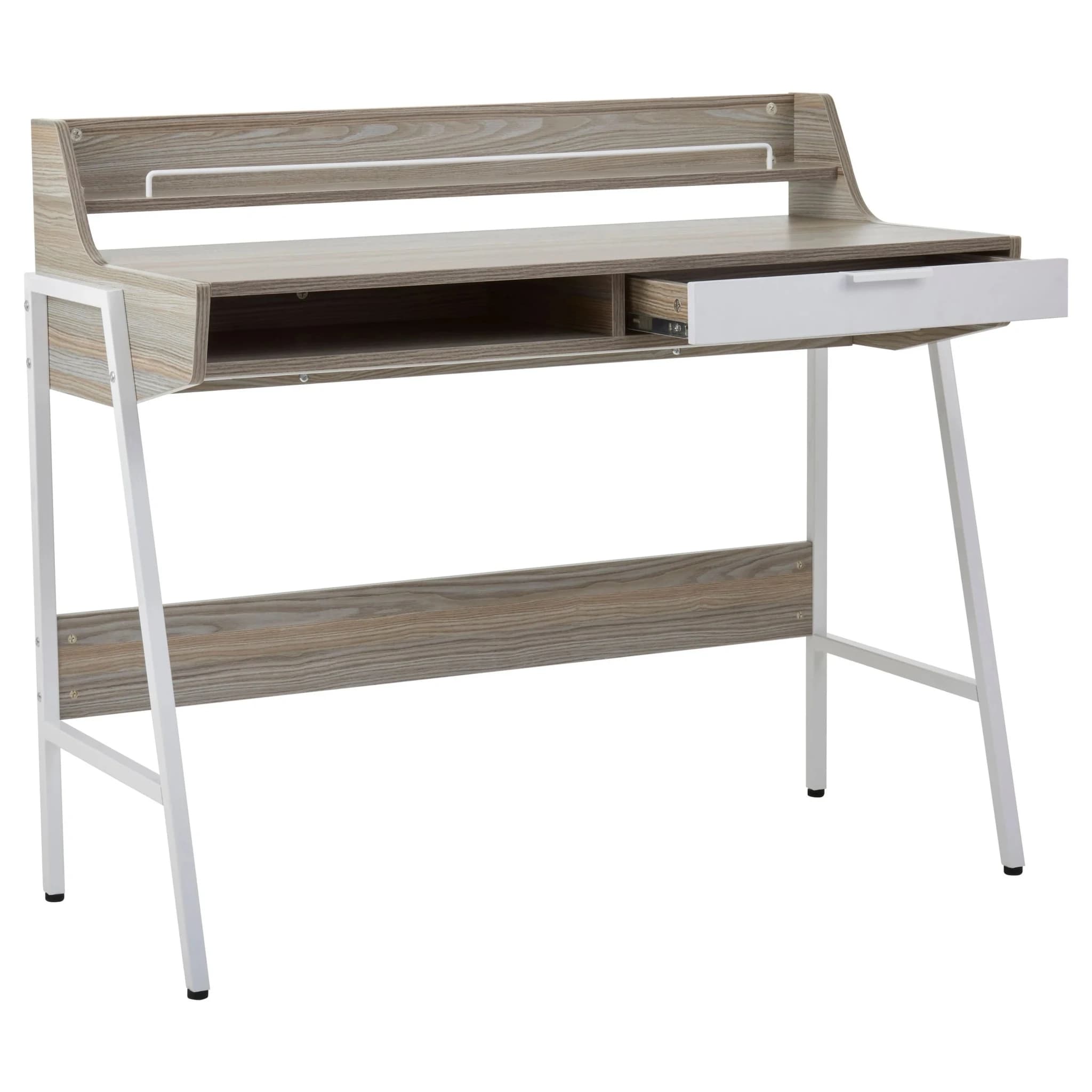 Bradbury Light Oak Veneer Desk - Tables, photo 5 of 8