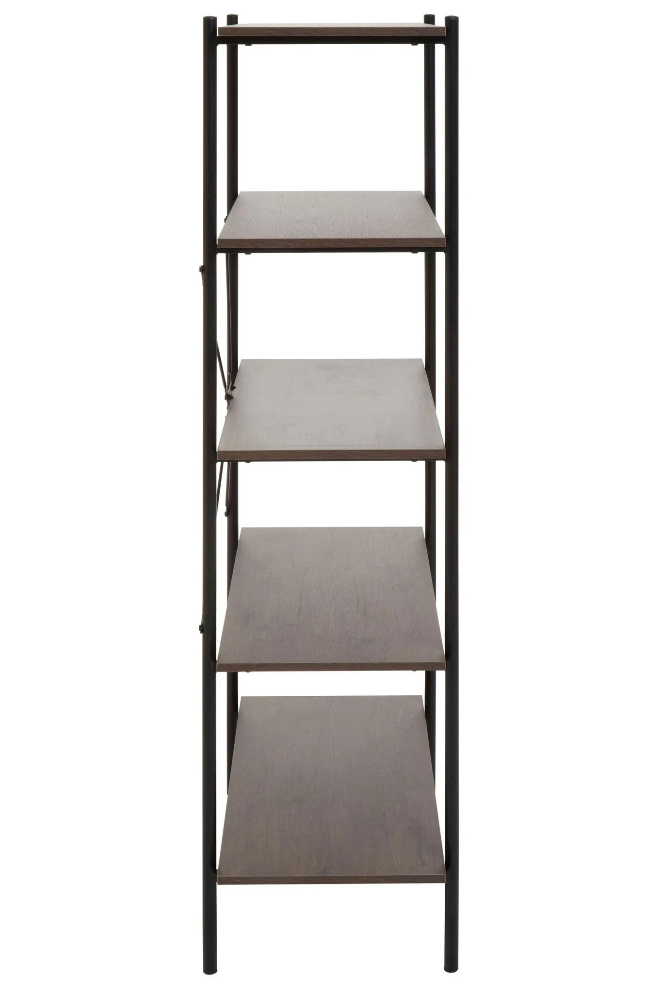 Bradbury Five Tier Dark Oak Veneer Shelf Unit - Bookcases & shelving, photo 3 of 8