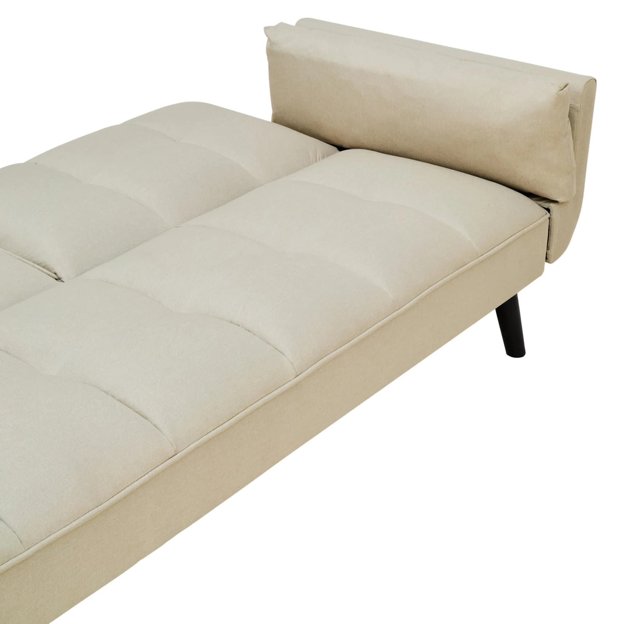 Valerie 3 Seat Beige Sofa Bed - Seating, photo 8 of 8