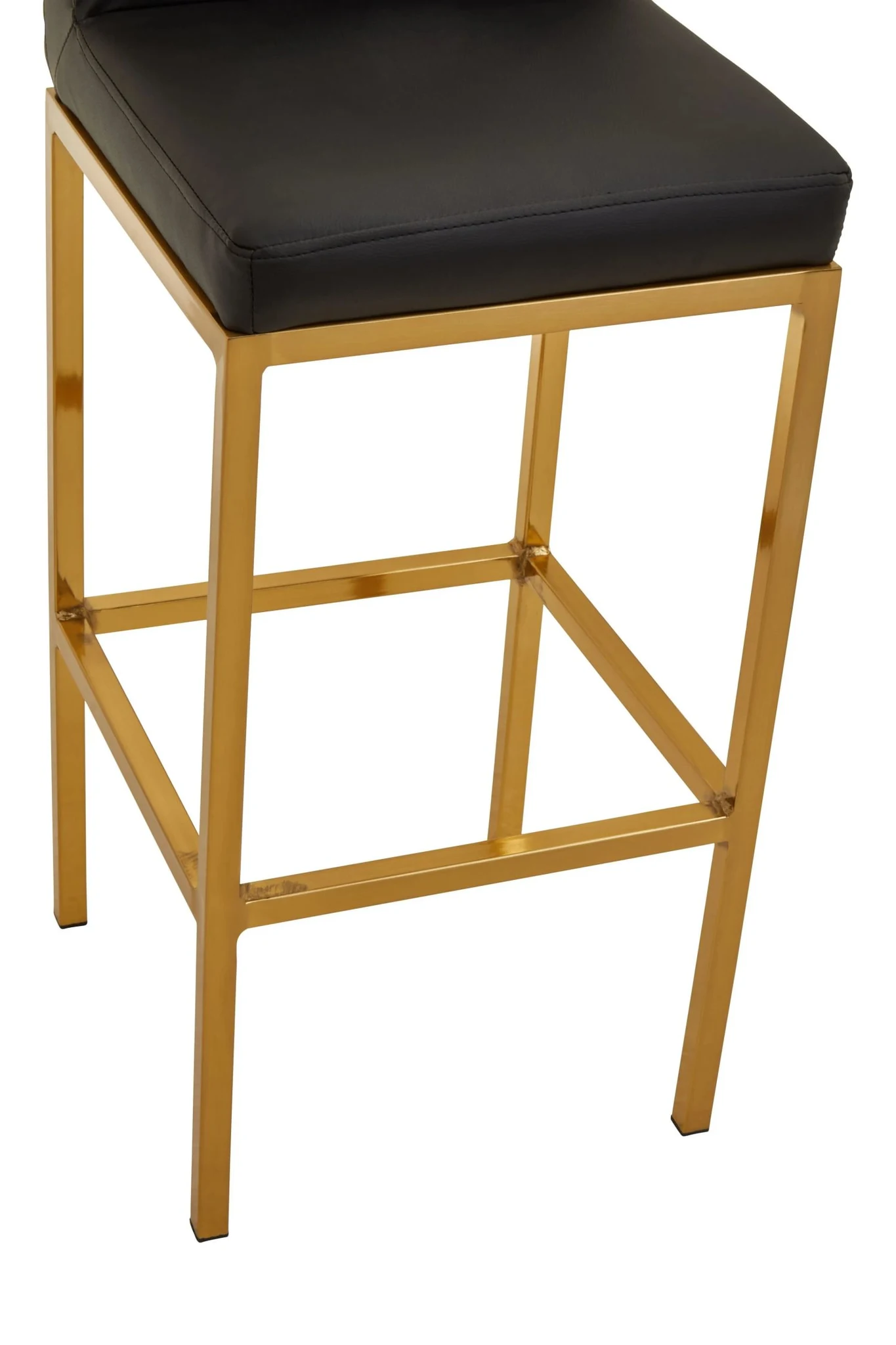 Baina Black And Gold Finish Bar Chair - Seating, photo 6 of 8