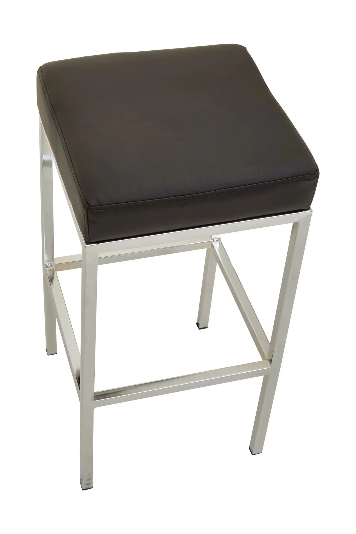 Baina Black And Chrome Finish Bar Stool - Seating, photo 2 of 7