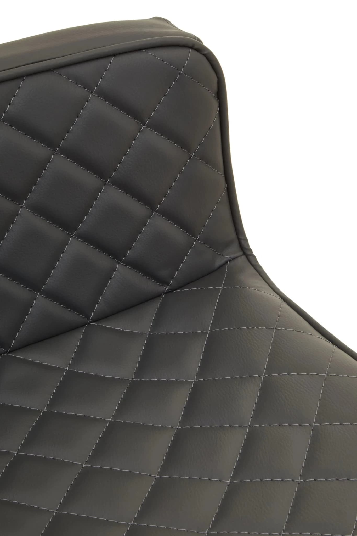 Baina Dark Grey And Gold Square Base Bar Stool - Seating, photo 6 of 8