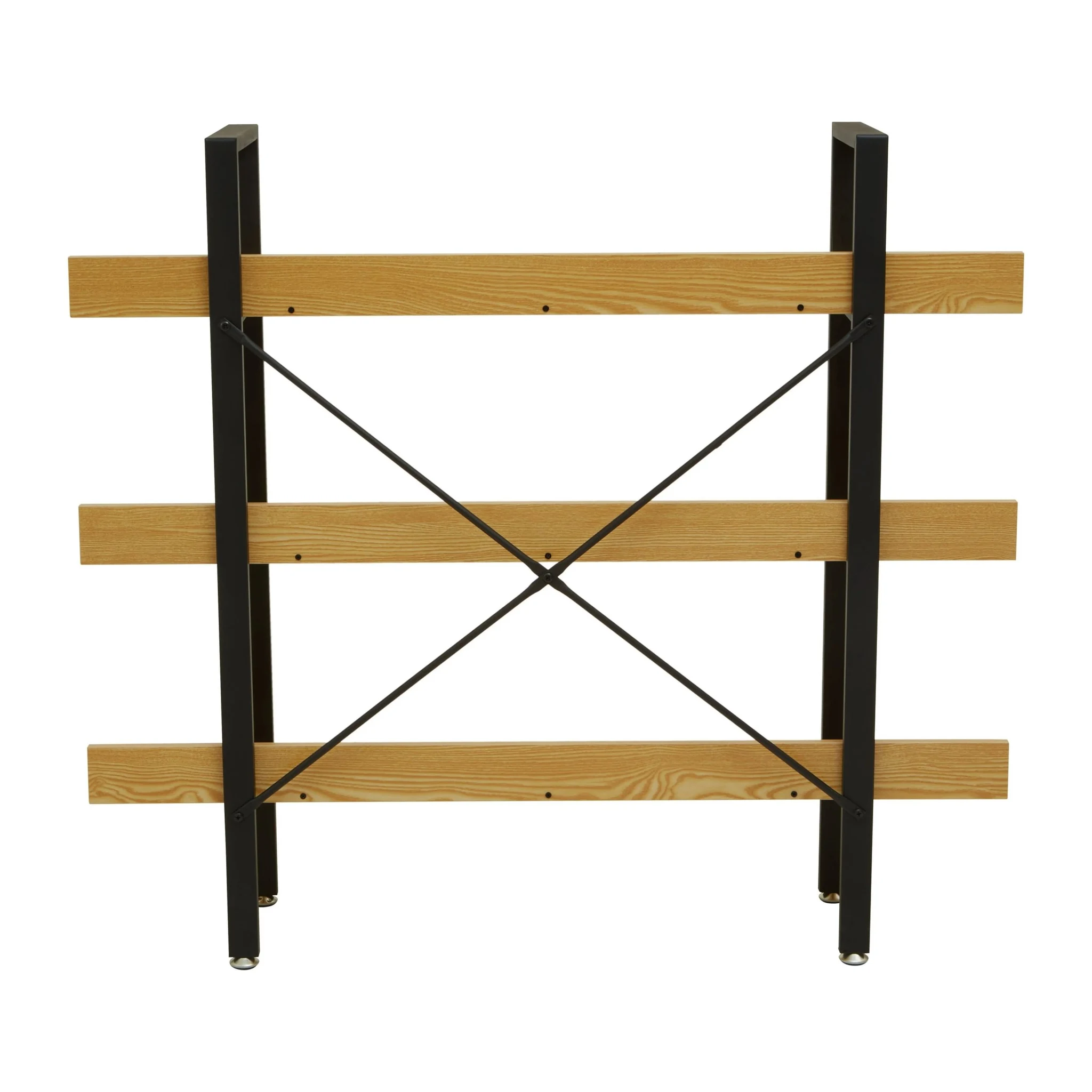 Laxton 3 Tier Light Oak Effect Shelving Unit - Bookcases & shelving, photo 2 of 7