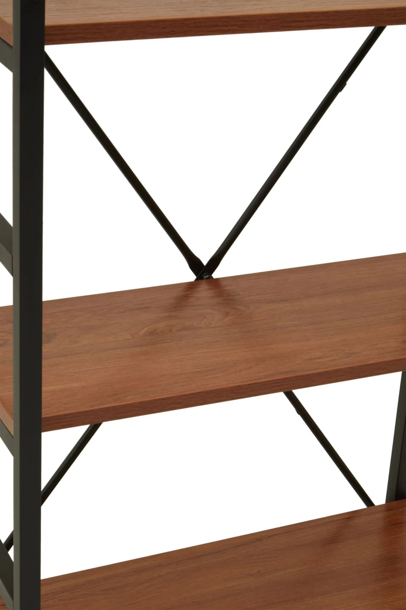 Laxton 5 Tier Wood Finish Shelf Unit - Bookcases & shelving, photo 6 of 8