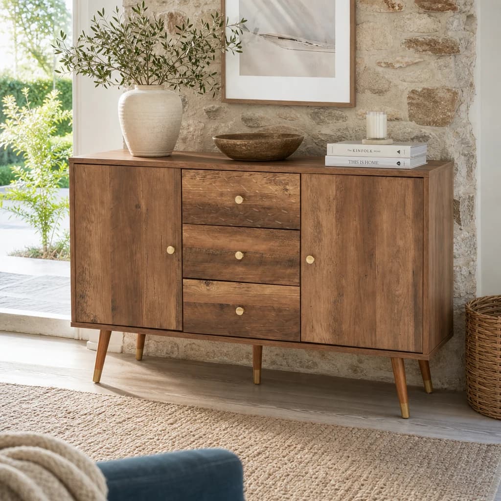 Frida Wood Veneer Sideboard - Bookcases & shelving, photo 1 of 8