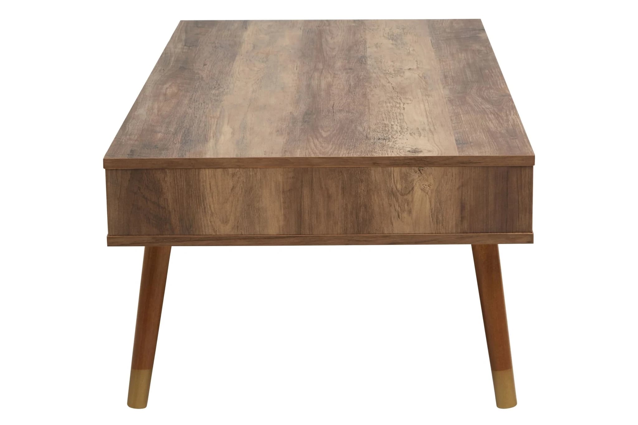 Frida Wood Veneer Coffee Table with 2 Drawers - Tables, photo 6 of 8