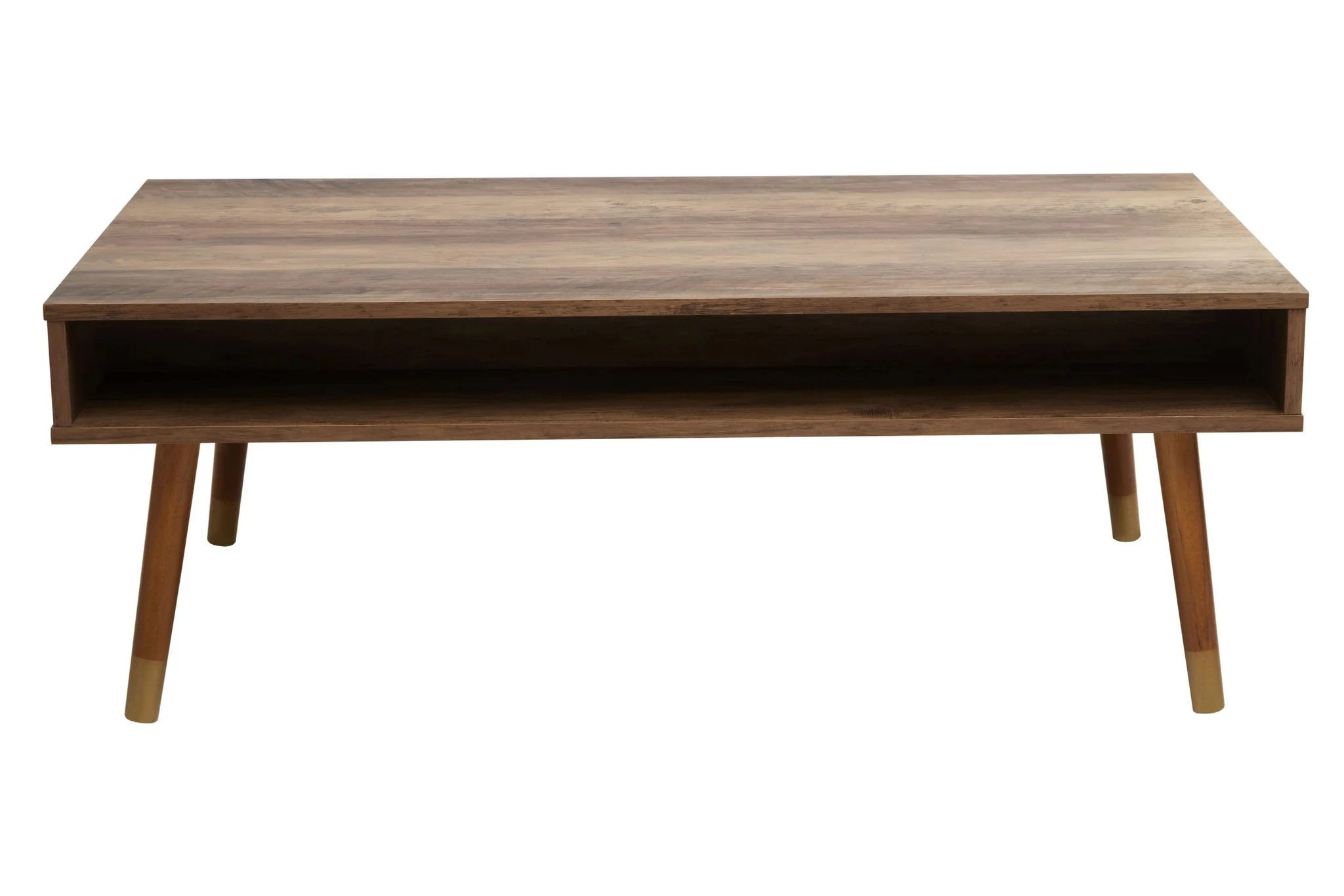 Frida Wood Veneer Coffee Table with 2 Drawers - Tables, photo 4 of 8