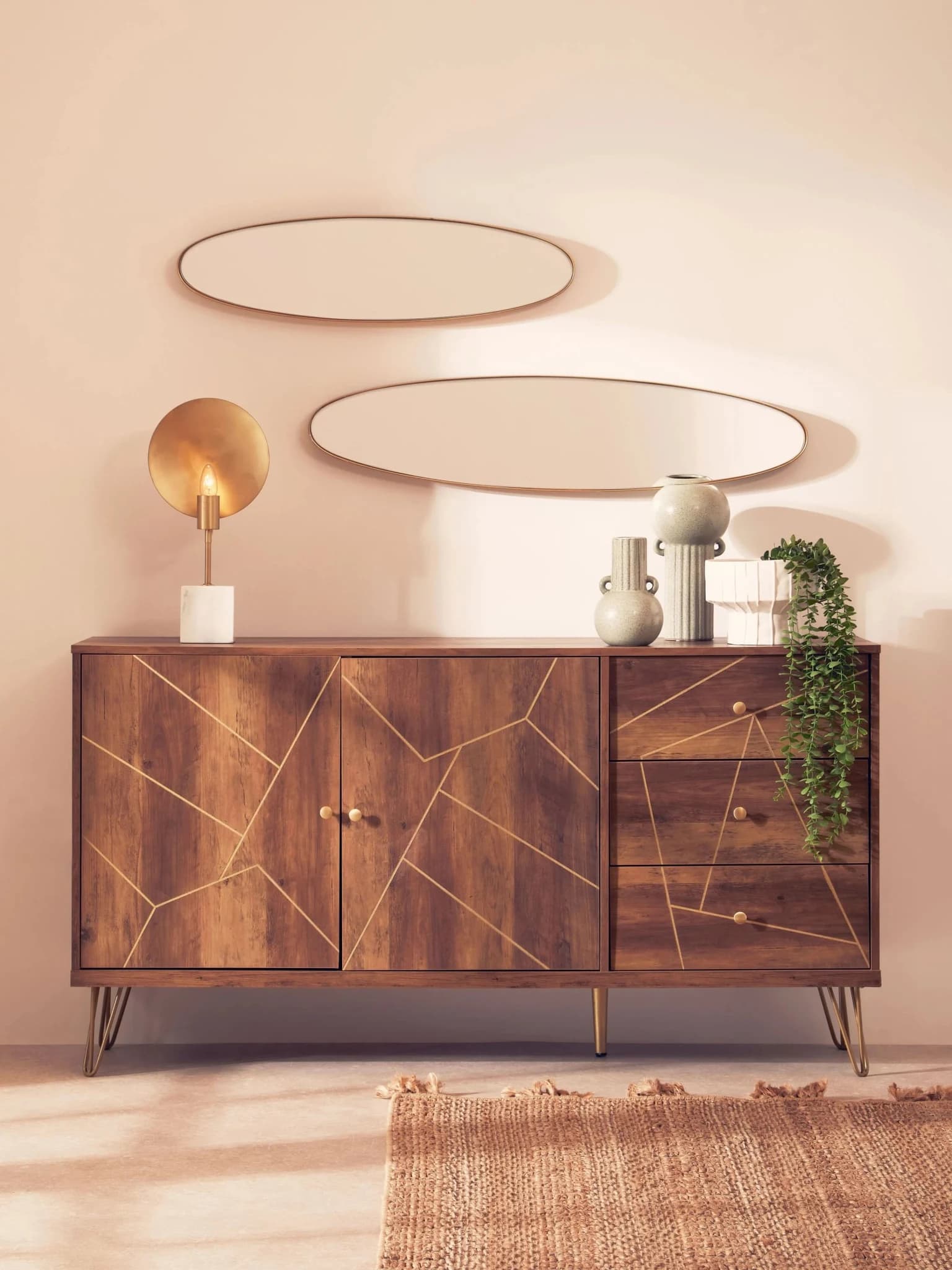 Flori Sideboard with 2 Doors and 3 Drawers - Bookcases & shelving, photo 4 of 8