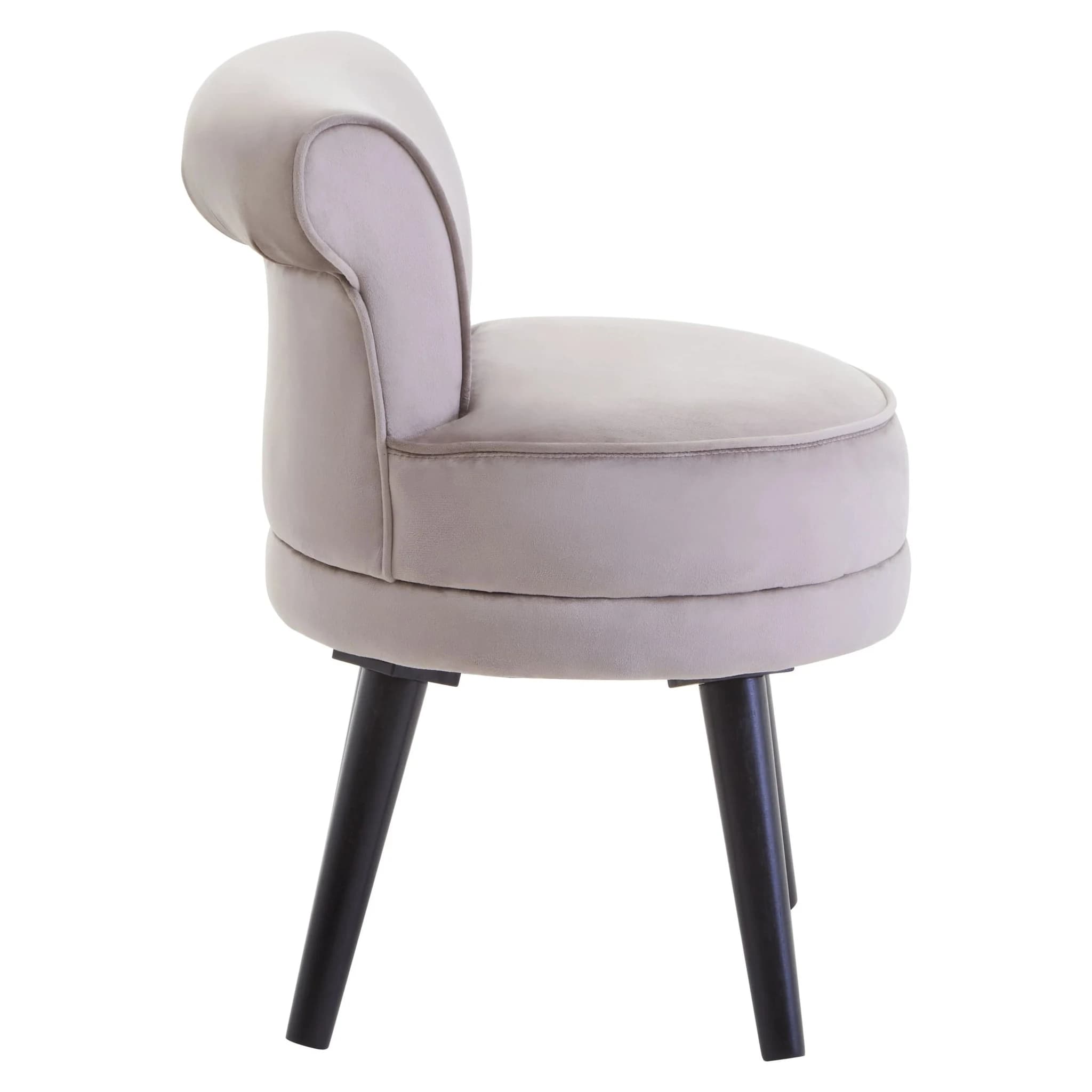 Kids Loretta Mink Velvet Chair - Seating, photo 3 of 8