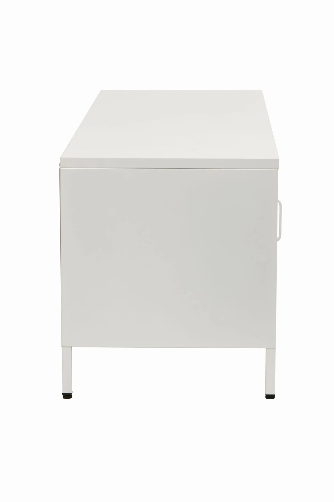 Acier Two Door White Metal Media Unit - Bookcases & shelving, photo 8 of 8