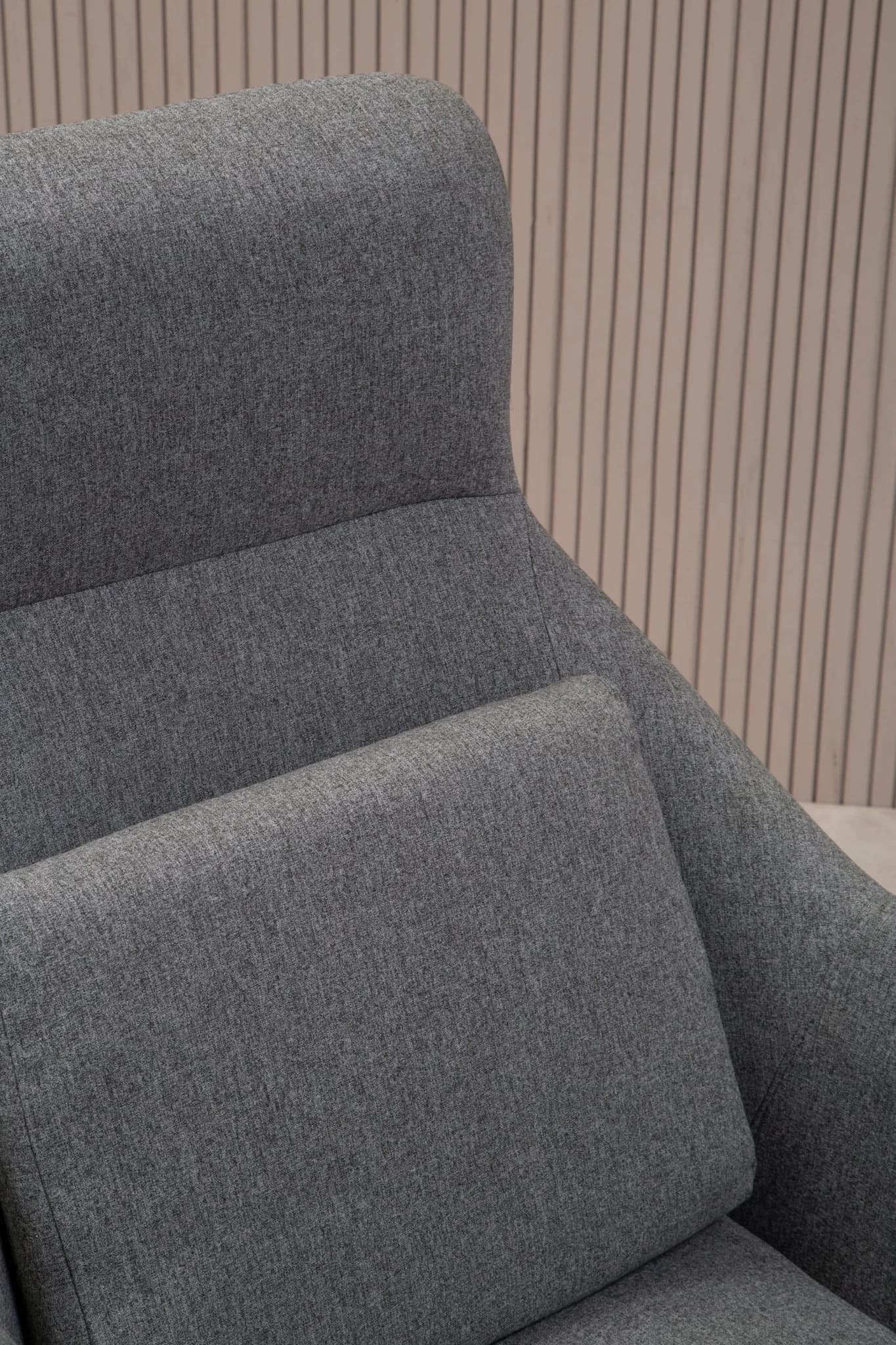 Stockholm Grey Fabric Chair - Seating, photo 6 of 8
