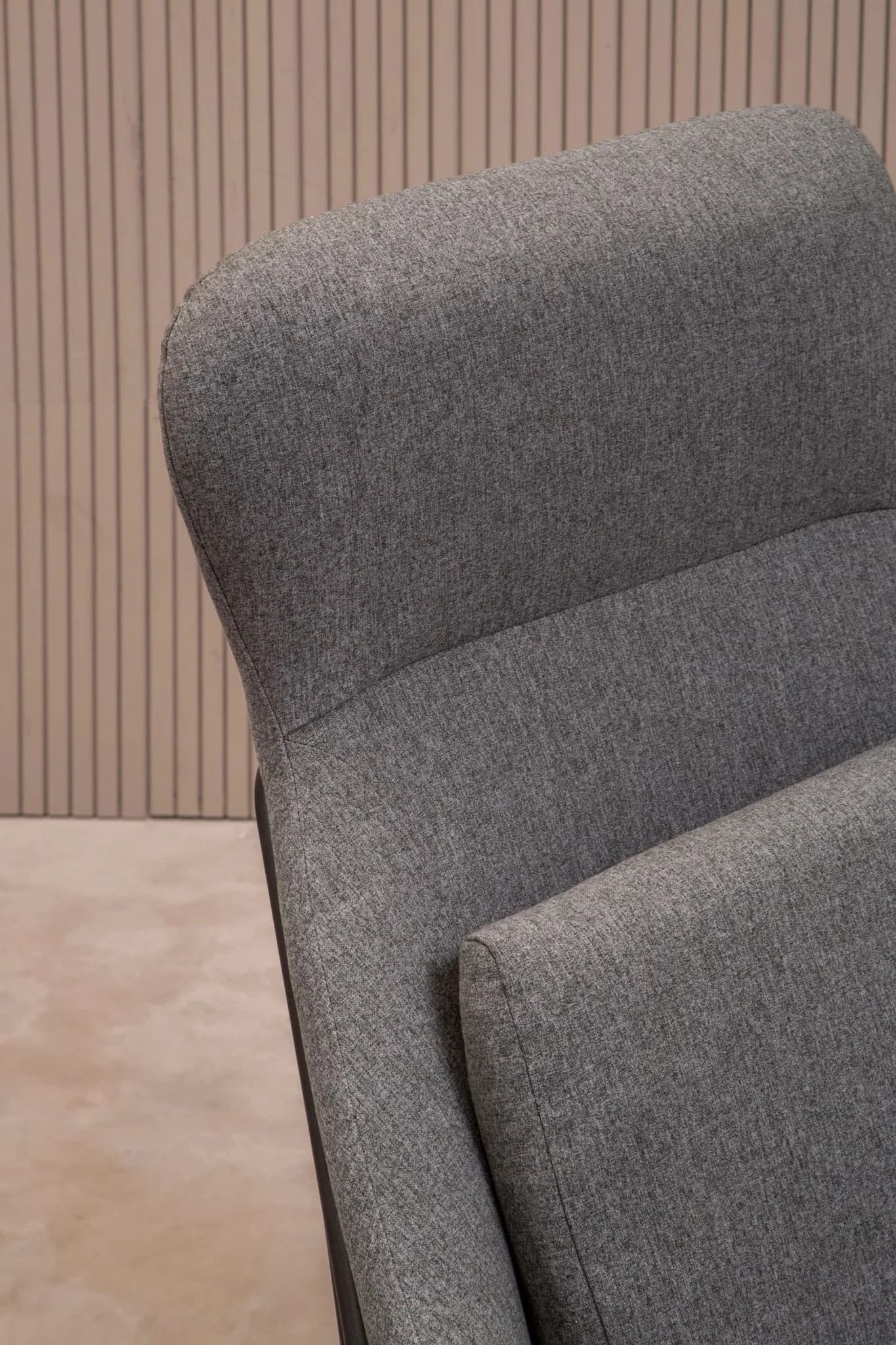 Stockholm Grey Fabric Chair - Seating, photo 2 of 8
